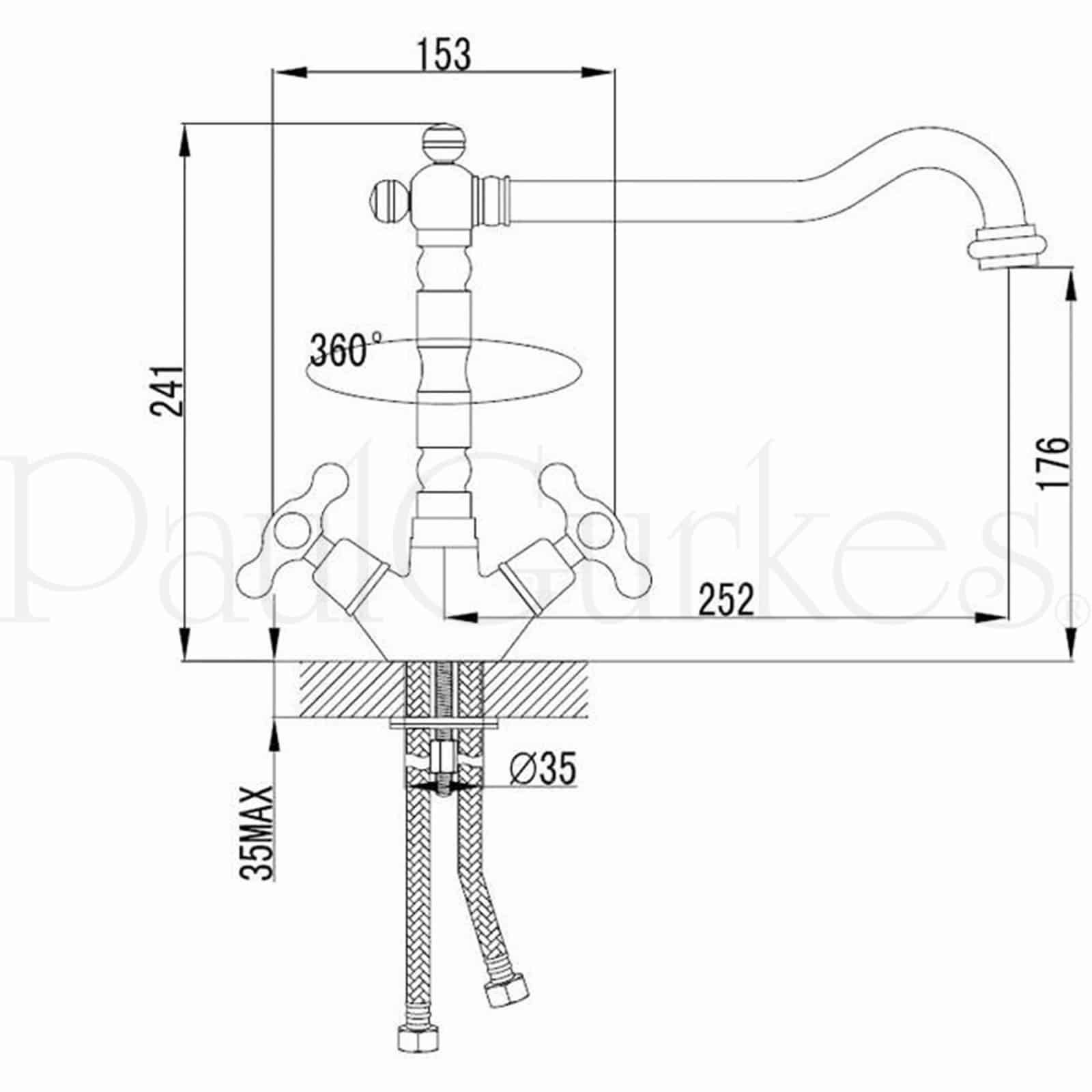 PaulGurkes Küchenarmatur PG59T4