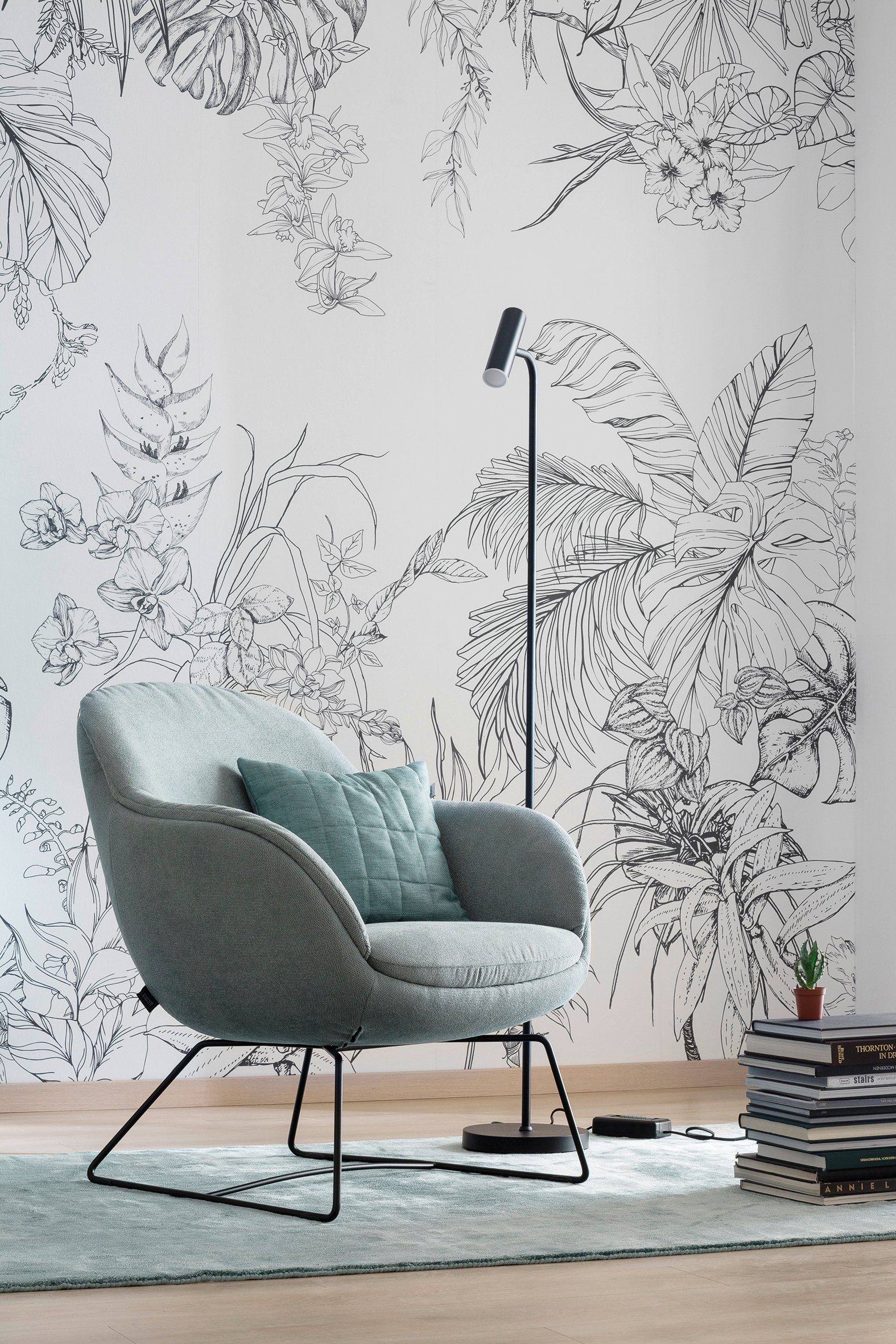 Marburg Fototapete, botanisch, moderne Tapete für Wohnzimmer Schlafzimmer Küche