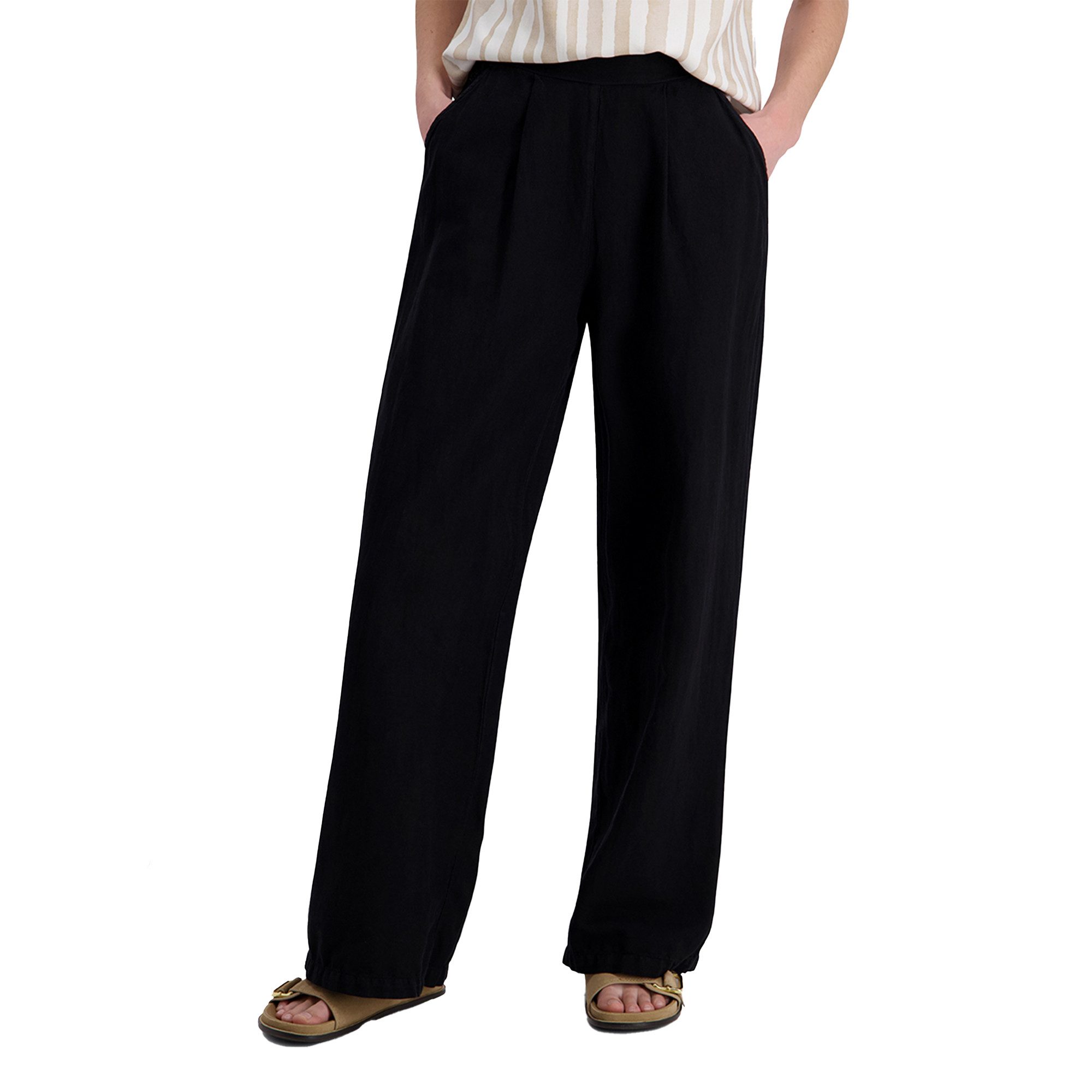 TIMEZONE Leinenhose Linen Wide Leg