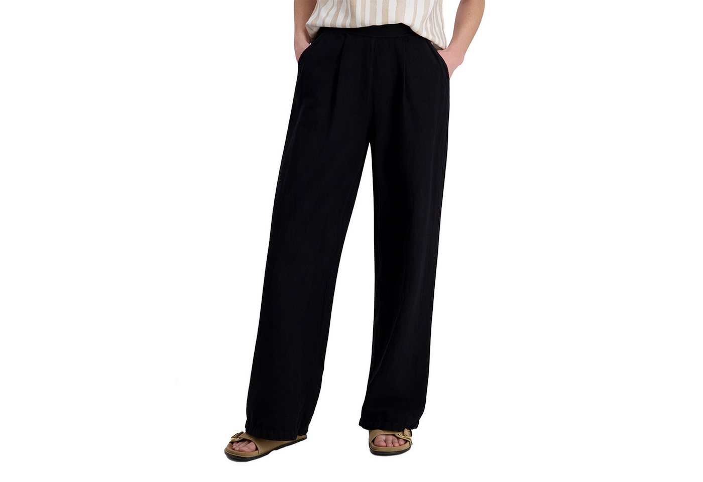 TIMEZONE Leinenhose Linen Wide Leg