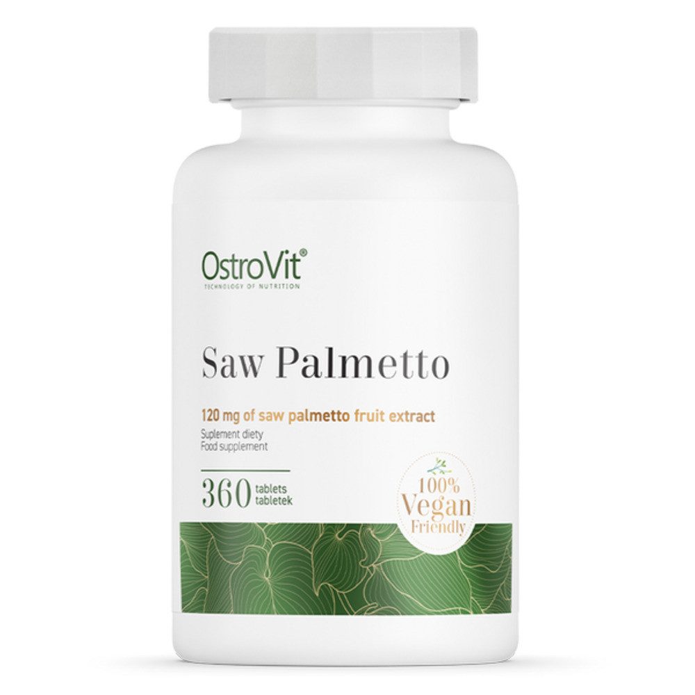 OstroVit SAW PALMETTO Sägepalme Extrakt 360 Tabletten Kapseln