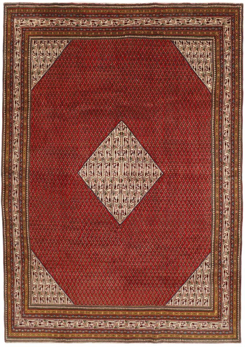 Orientteppich Sarough Mir Boteh 243x347 Handgeknüpfter Orientteppich, Nain Trading, rechteckig, Höhe: 12 mm