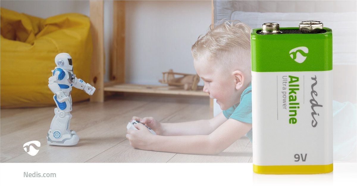 Nedis BAAKLR611BL Batterie, (1 St), Alkaline, für Spielzeug, Taschenlampen und elektrische Geräte.