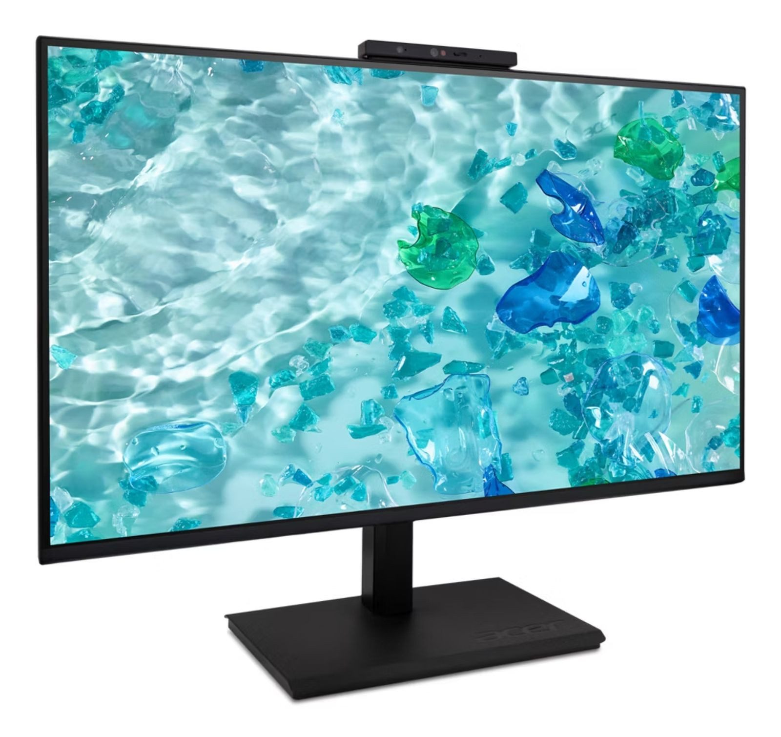 Acer Dis 27 Vero B277D6bmiprczx IPS 120Hz TFT-Monitor (4 ms Reaktionszeit, Eingebautes Mikrofon, Kamera, Lautsprecher)