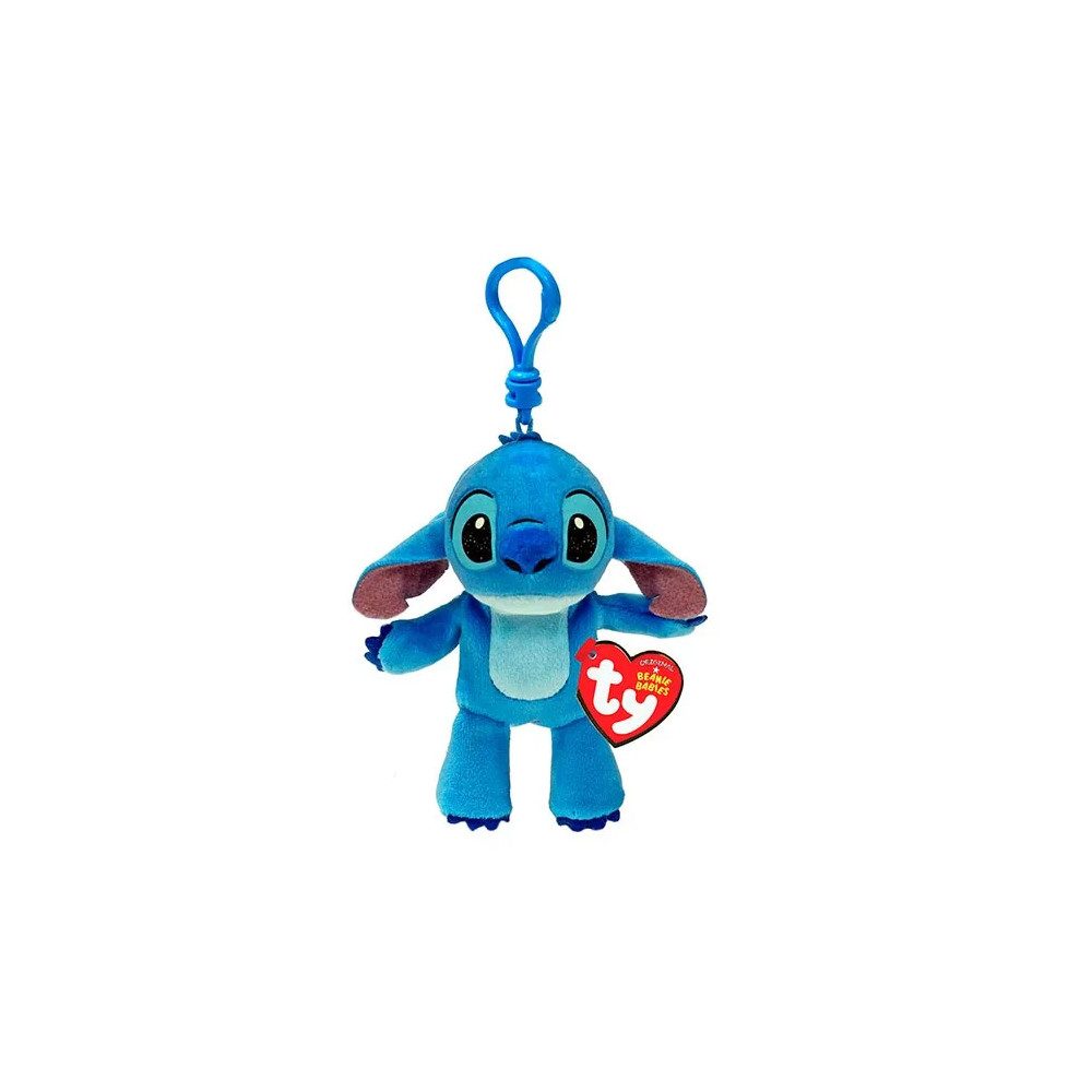 Ty® Spielfigur Disney Stitch - Beanie Boos Clip - Schlüsselanhänger - ca. 10 cm
