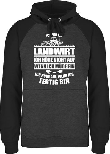 Shirtracer Hoodie »Ich bin ein Landwirt - Landwirt - Unisex Baseball