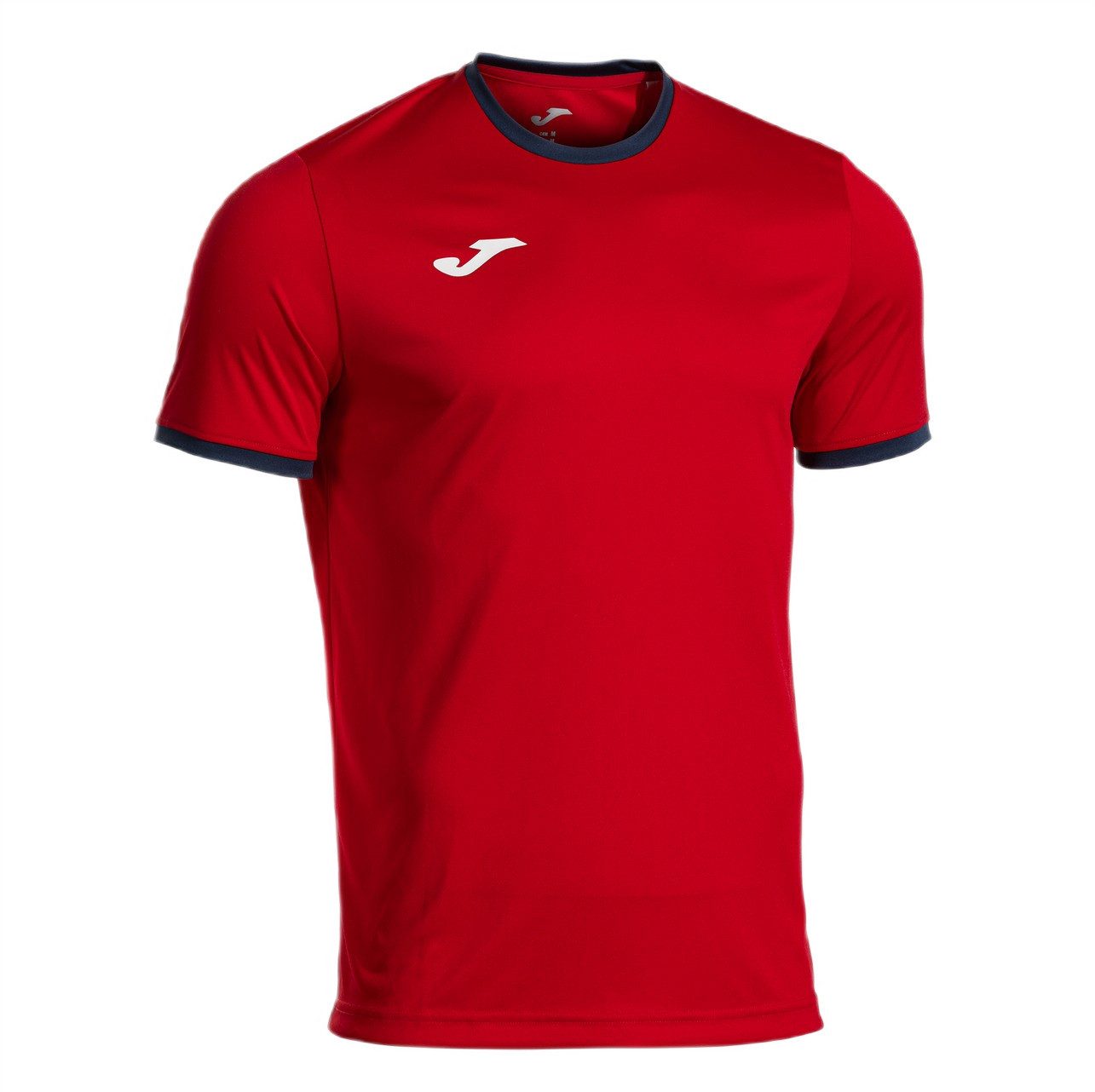 Joma T-Shirt Combi Premium (100% Polyester, atmungsaktiv) rot/navy Herren