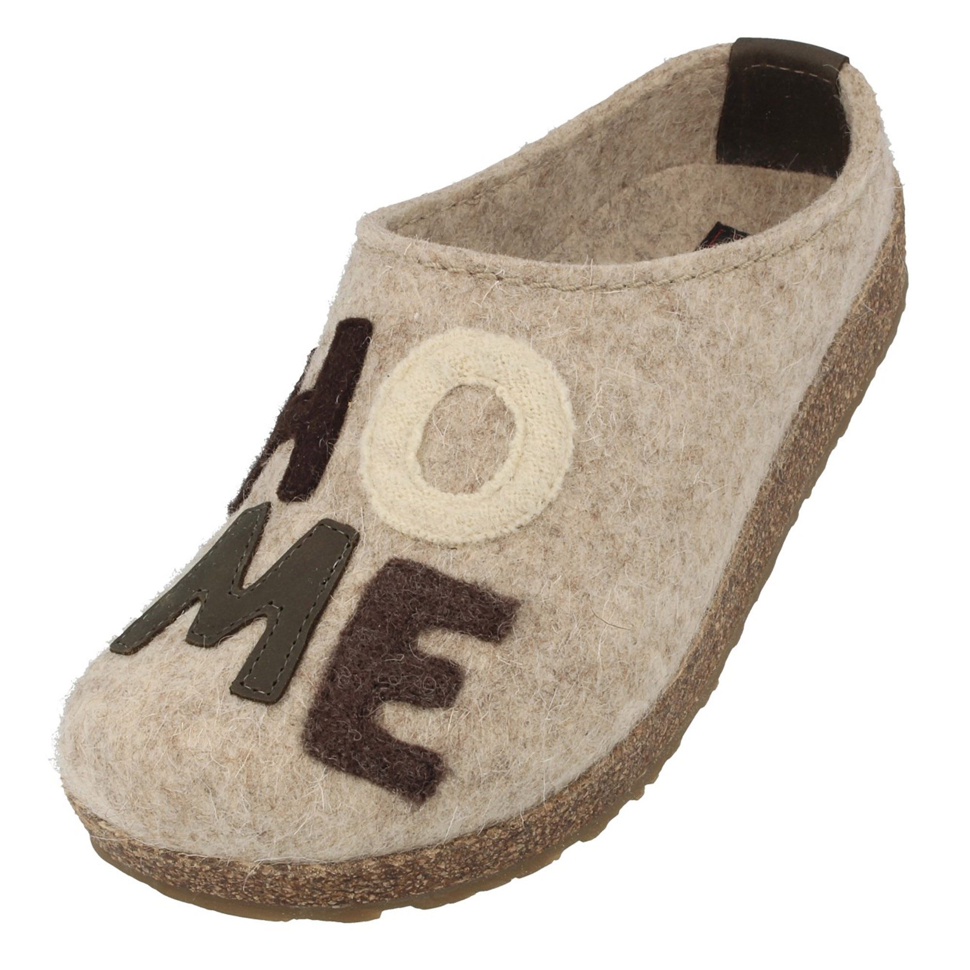 Grizzly Home Filzclog aus reinem Wollfilz Unisex Hausschuh