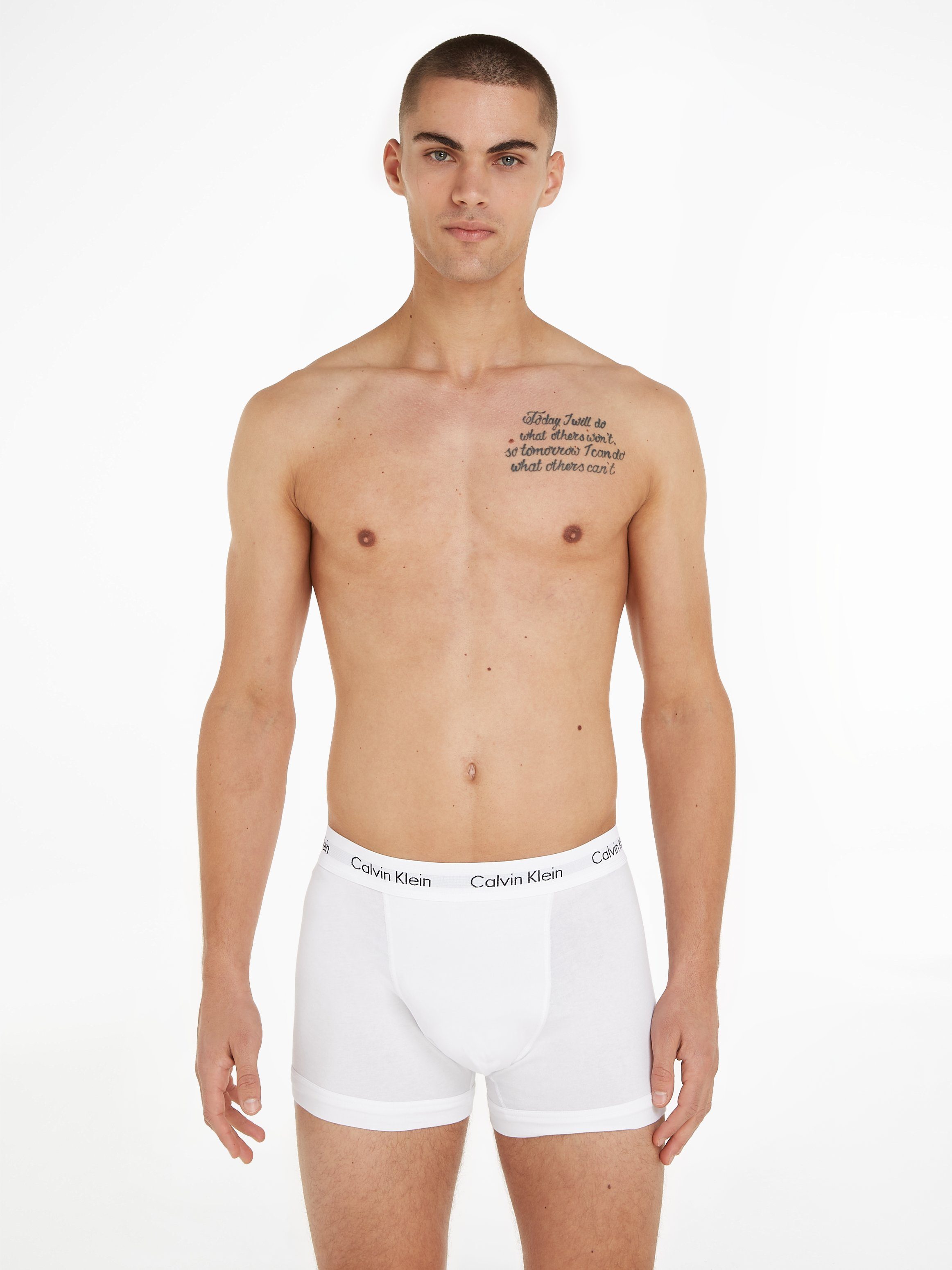 Calvin Klein Underwear Boxer CK Boxer 3x (3-St) mit Logoschriftzug am Bund