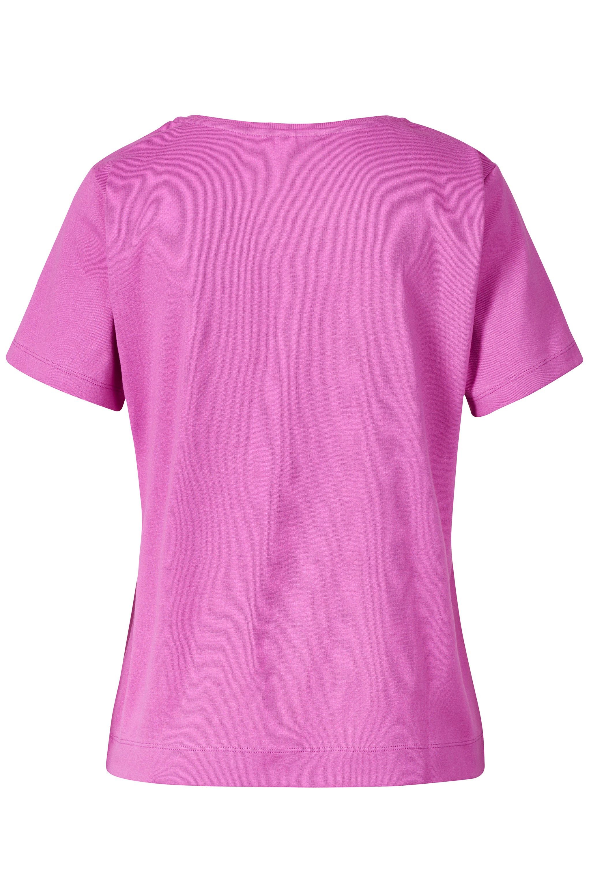 Himalaya Clothing Kurzarmshirt Basic T-Shirt Damen "Alma" mit Rundhalsausschnitt aus Bio-Baumwolle Vielseitiges Shirt mit hohem Tragekomfort – Bild 2 von 3