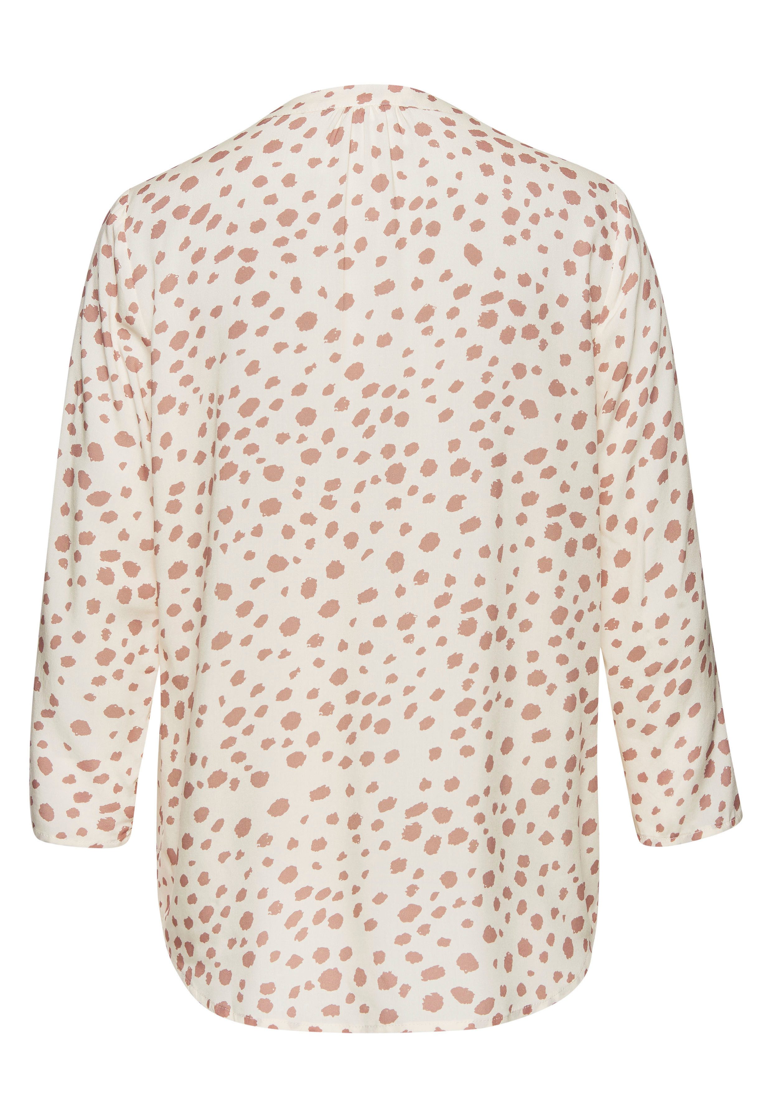 LASCANA Schlupfbluse mit 3/4-Ärmeln und Knopfleiste, Damenbluse