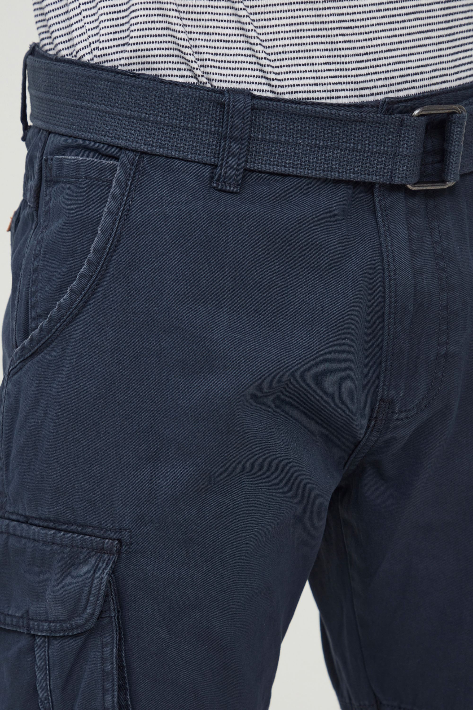 Indicode Cargoshorts IDCosta Kurze Hose mit Gürtel