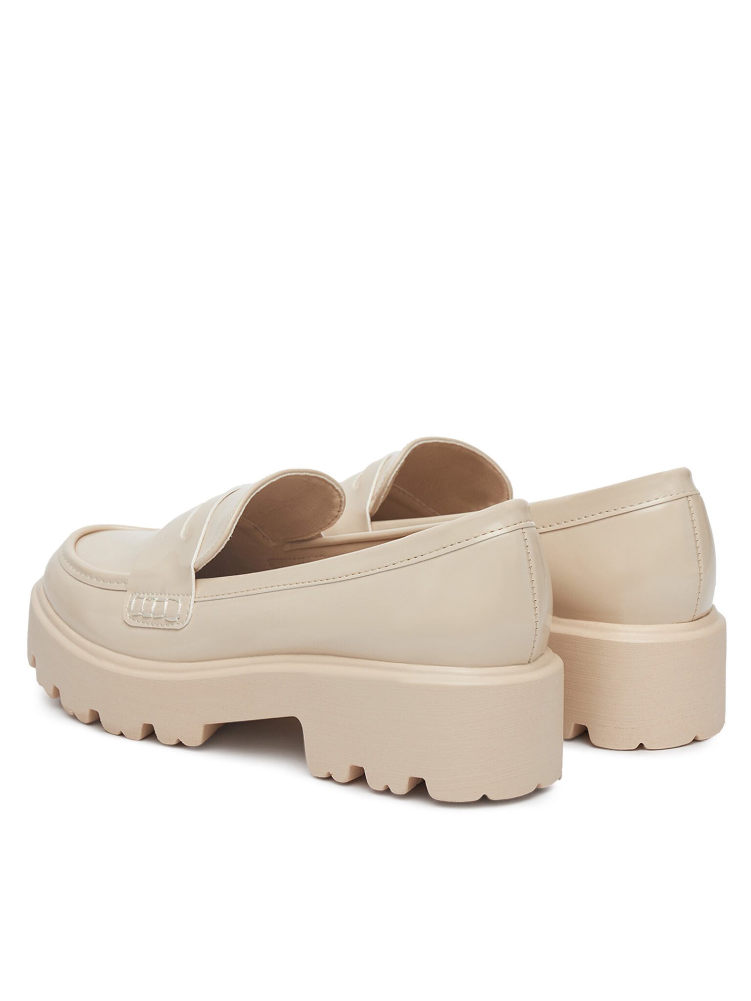 DeeZee Deezee Damen-Loafers Beige LE601-2 Mokassin