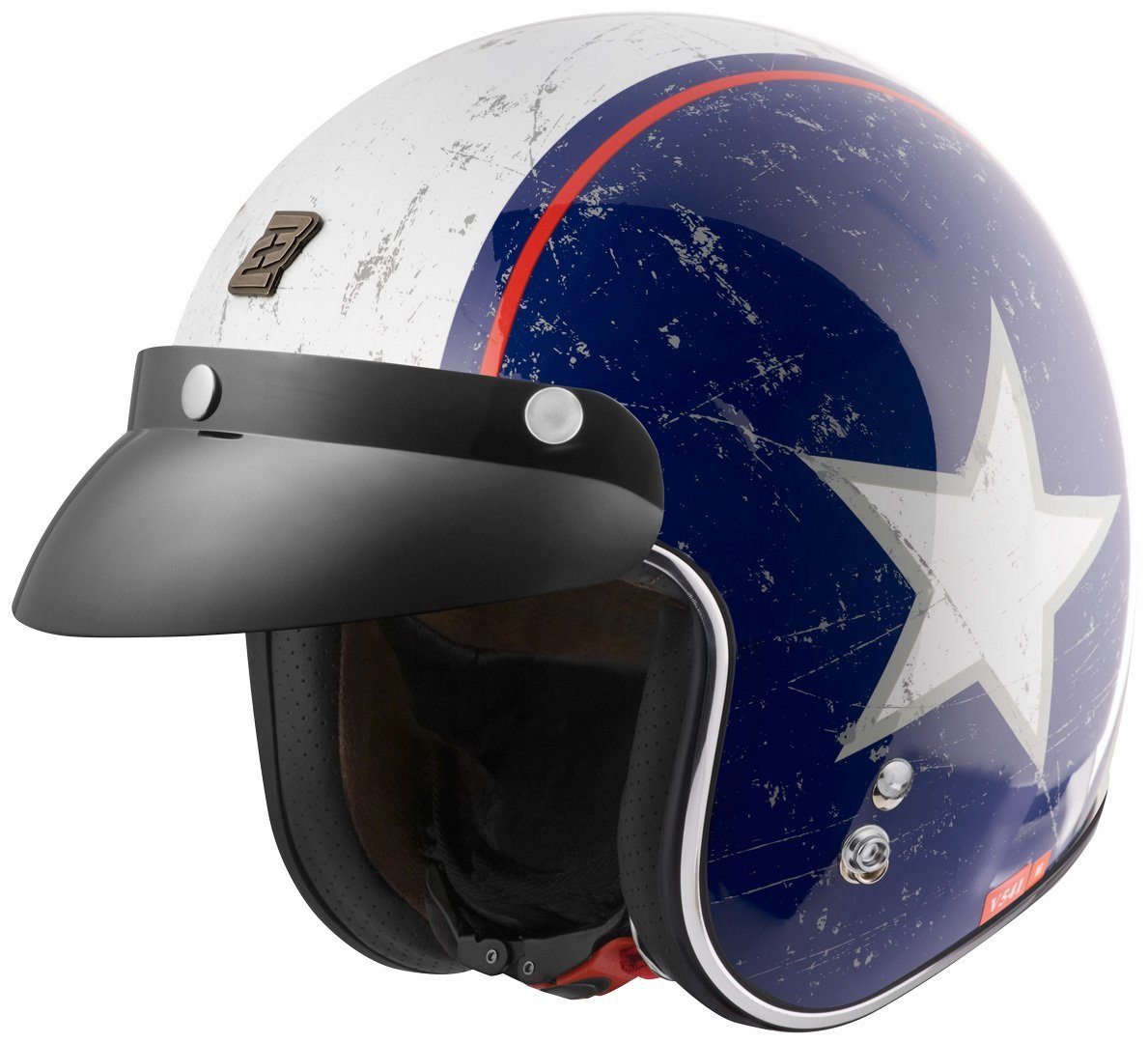 Bogotto Motorradhelm V541 Rebel Jethelm