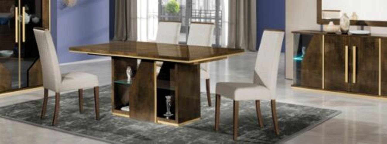 Design Tische Esszimmer Esstisch, Holz Tisch Luxus Modern JVmoebel Möbel Esstisch