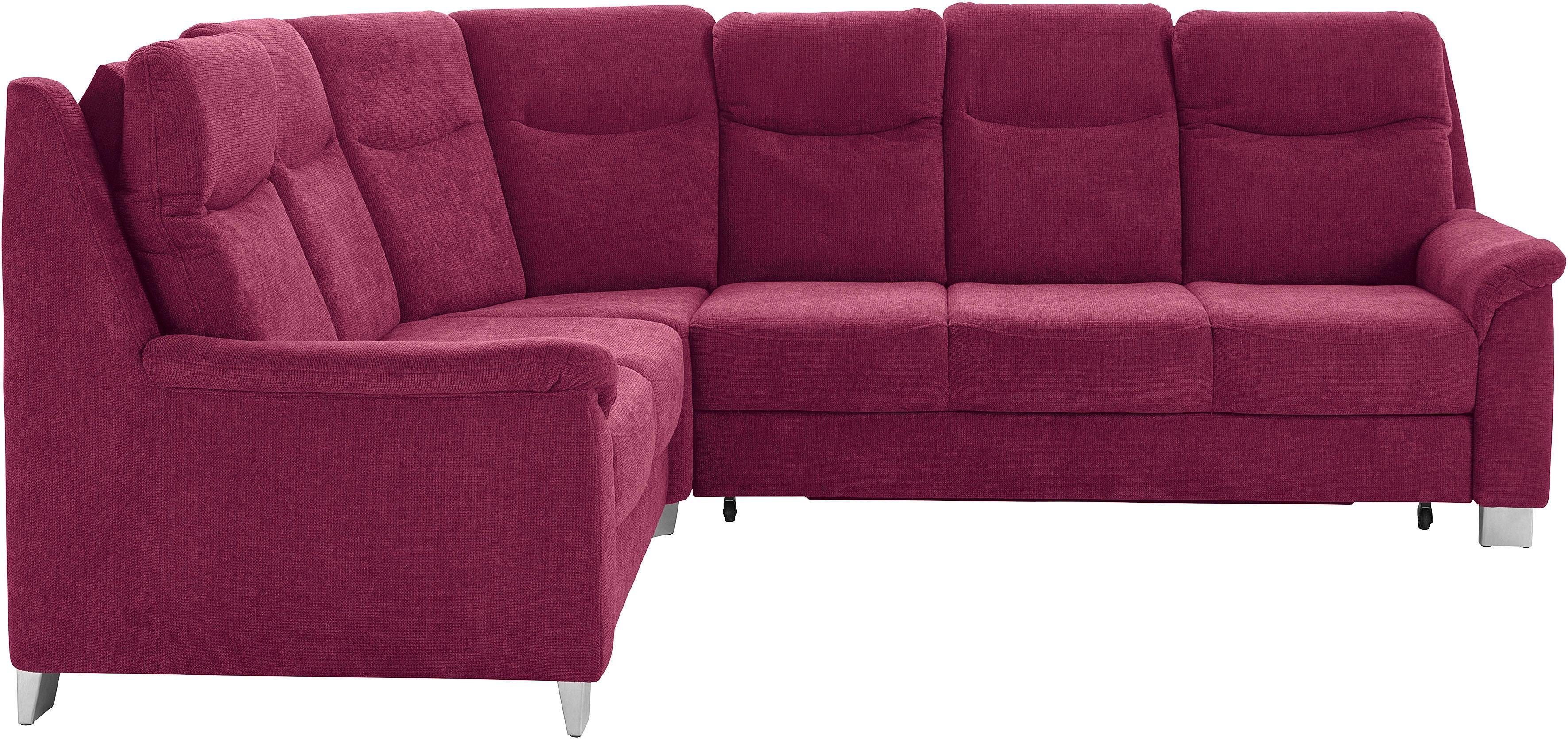 sit&more Ecksofa Boccaccio L-Form, mit Federkern günstig online kaufen