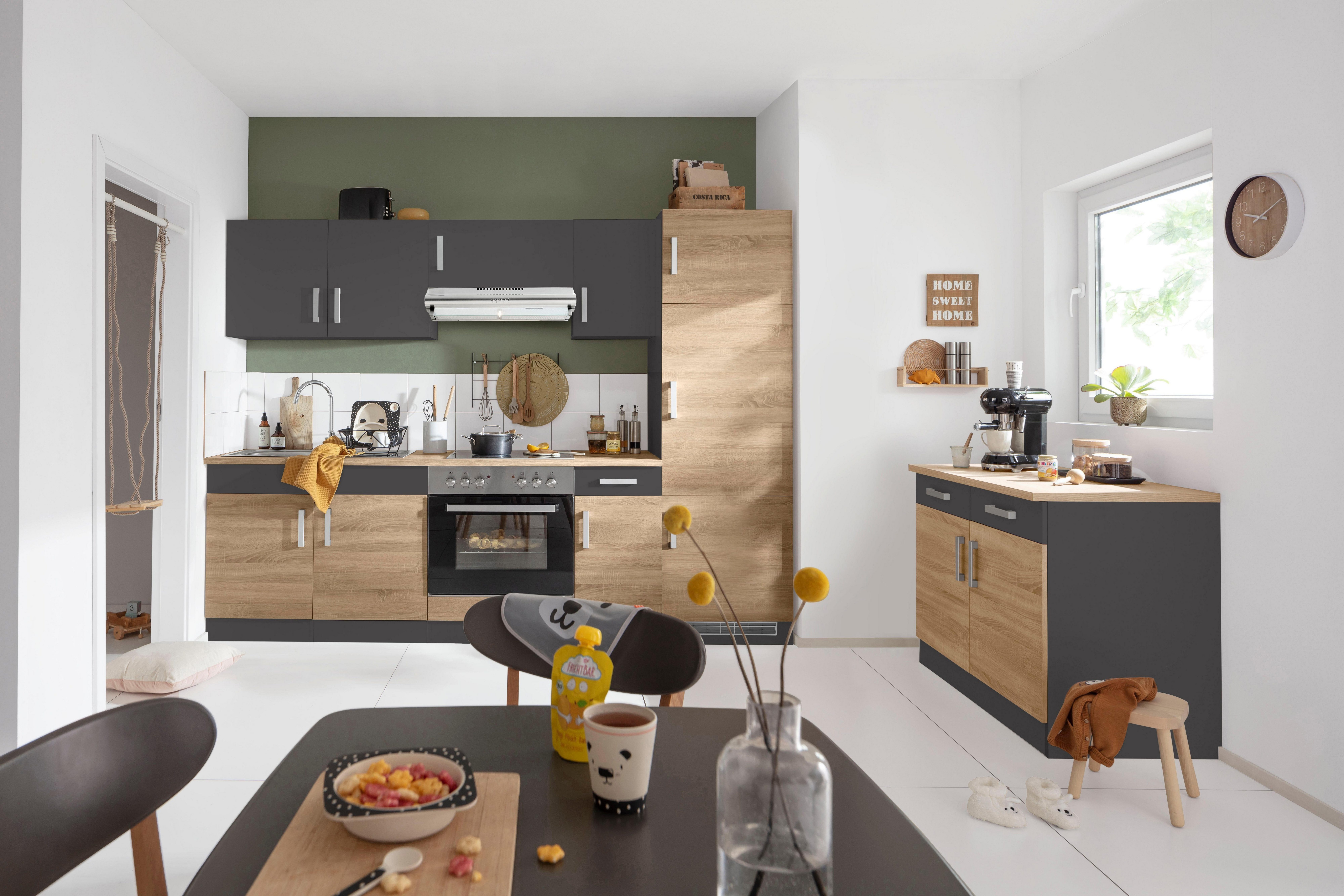 KOCHSTATION Küchenzeile KS-Gera, Breite 270 cm, günstig online kaufen