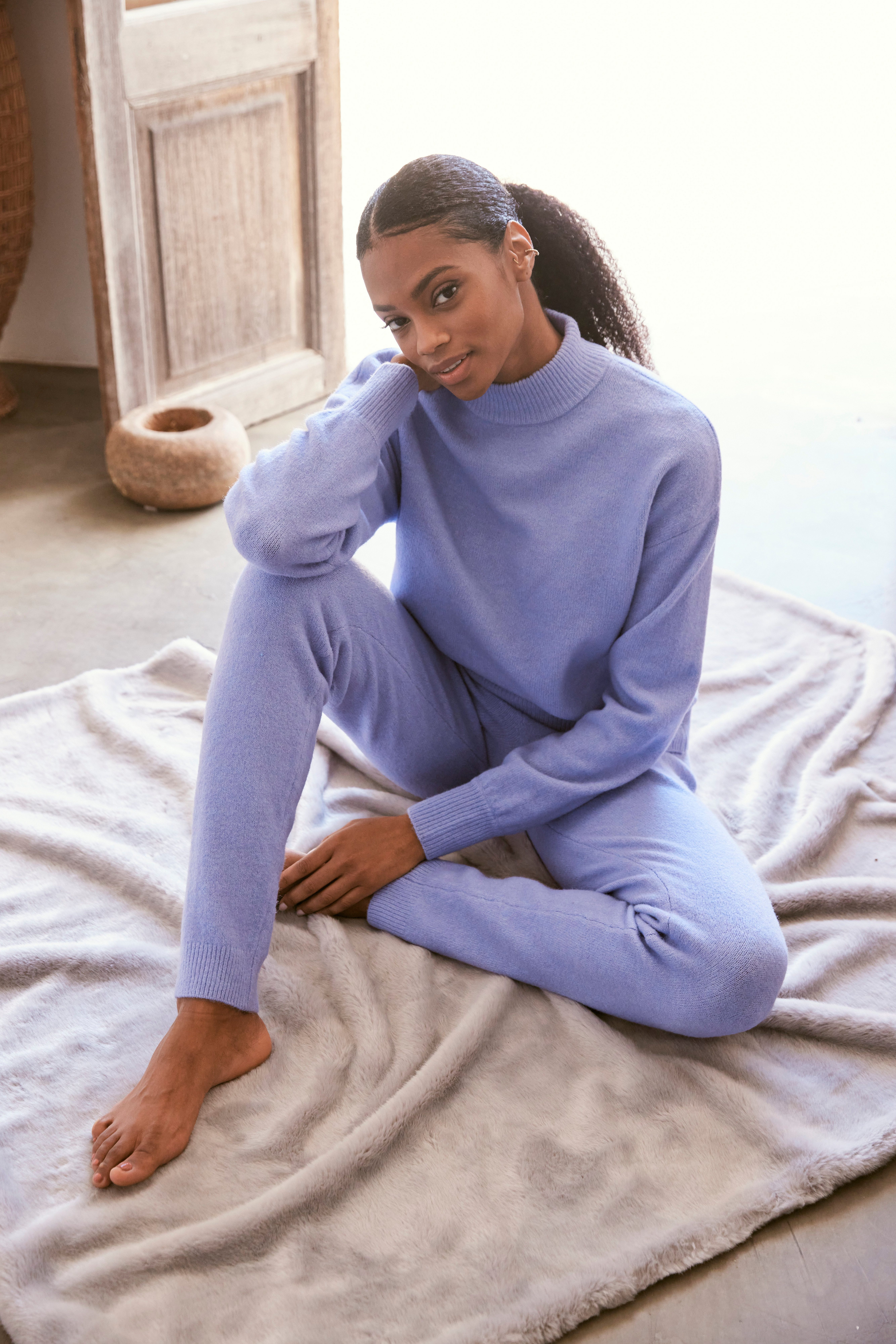 LASCANA Strickhose aus weichem Strick, Loungewear