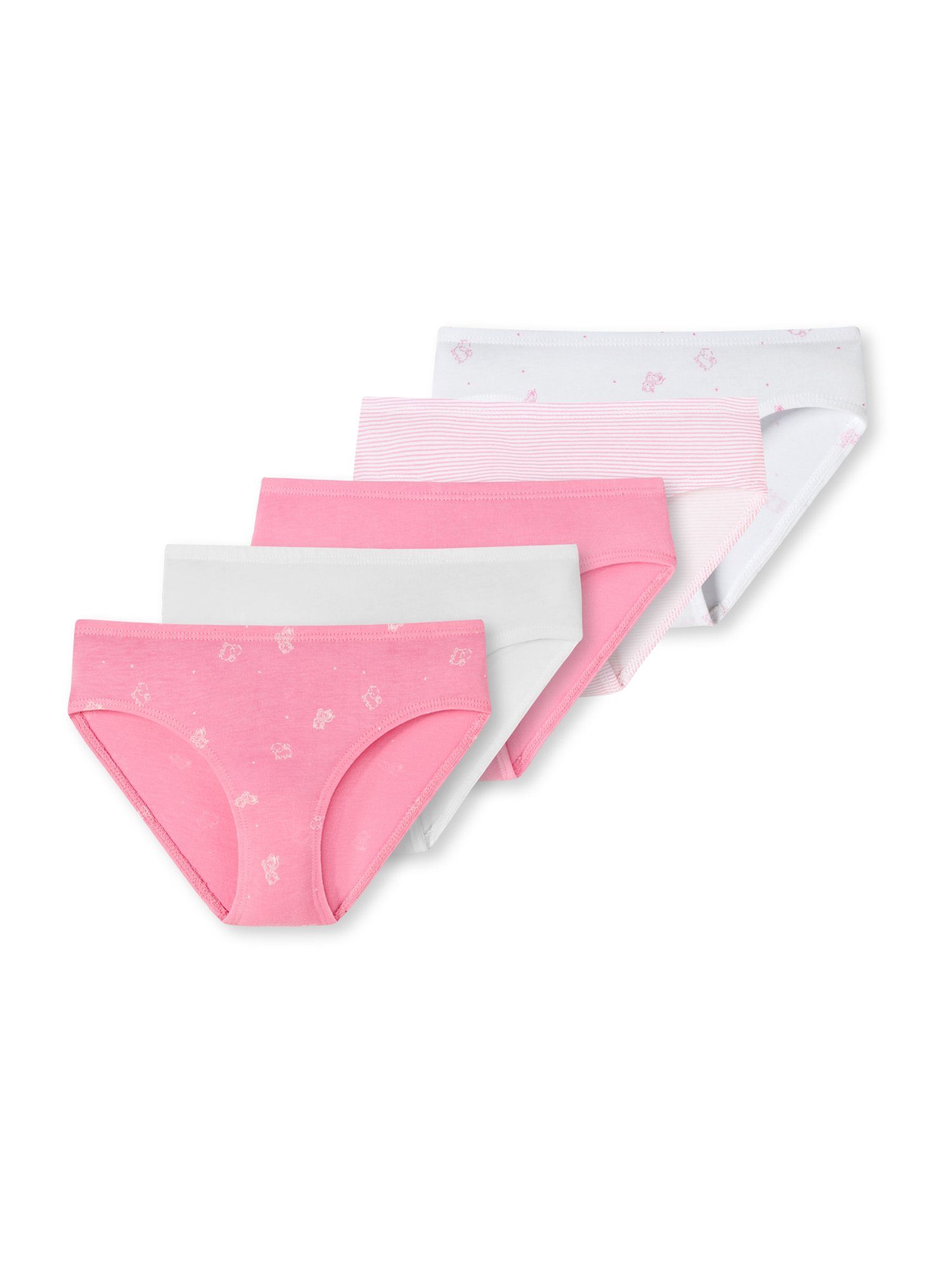 Slip Fille Schiesser Lot De 2 | Série 95/5 | Coton Doux Noir
