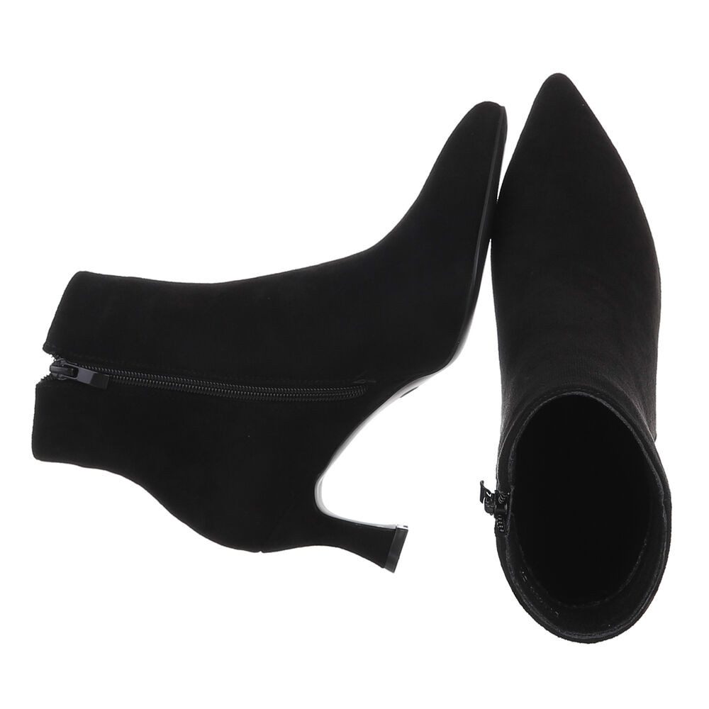 Ital-Design Elegante Stiefelette mit Absatz für Damen - Alltagsschuhe Stief günstig online kaufen