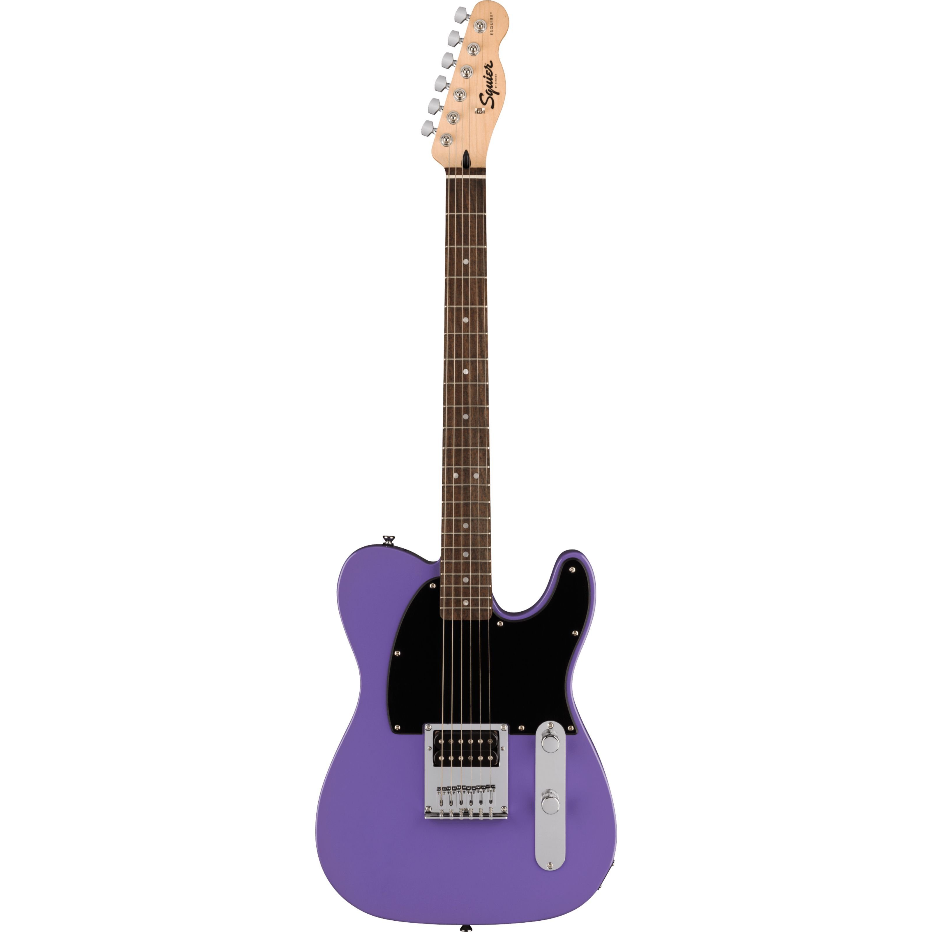Squier E-Gitarre, E-Gitarren, T-Modelle, Sonic Esquire H IL Ultraviolet - E-Gitarre