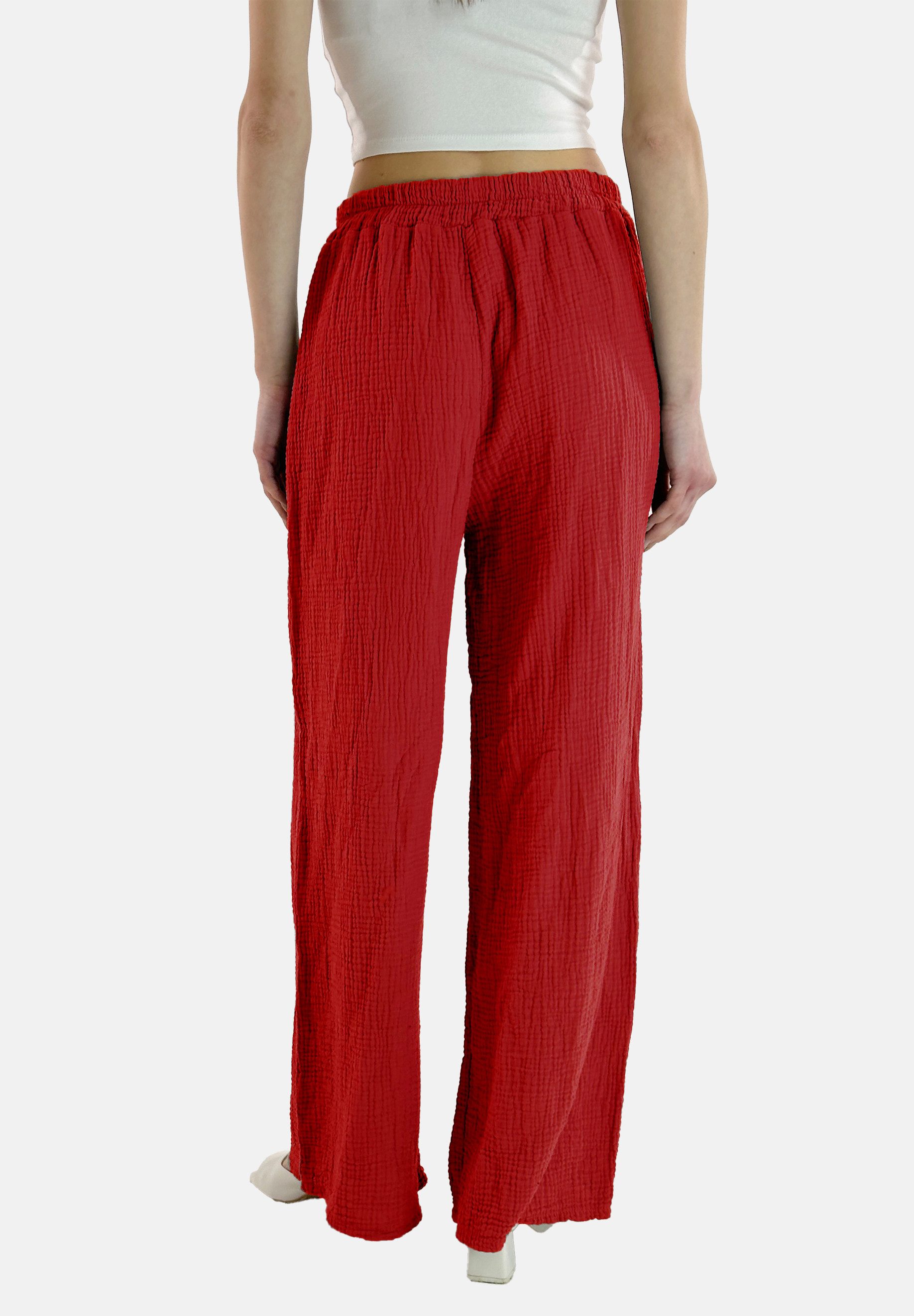 Elara Stoffhose Mouseline Hose (1-tlg)