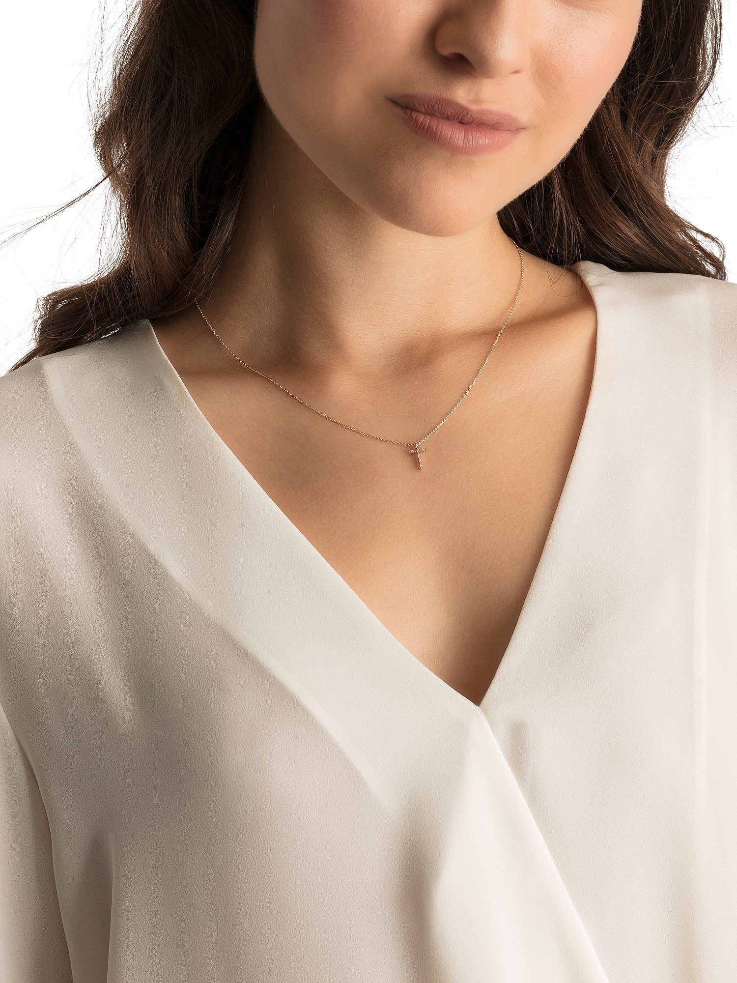 CHRIST Collier CHRIST Damen-Kette 7 Diam...