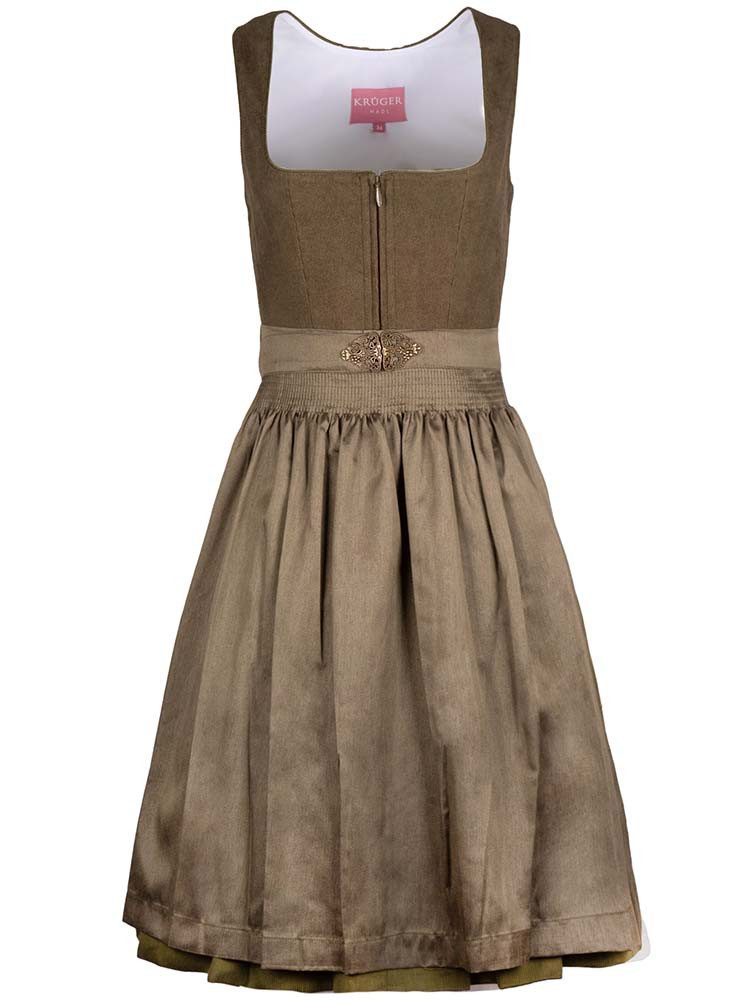 Krüger Madl Dirndl Dirndl Evi 60cm Länge schilf