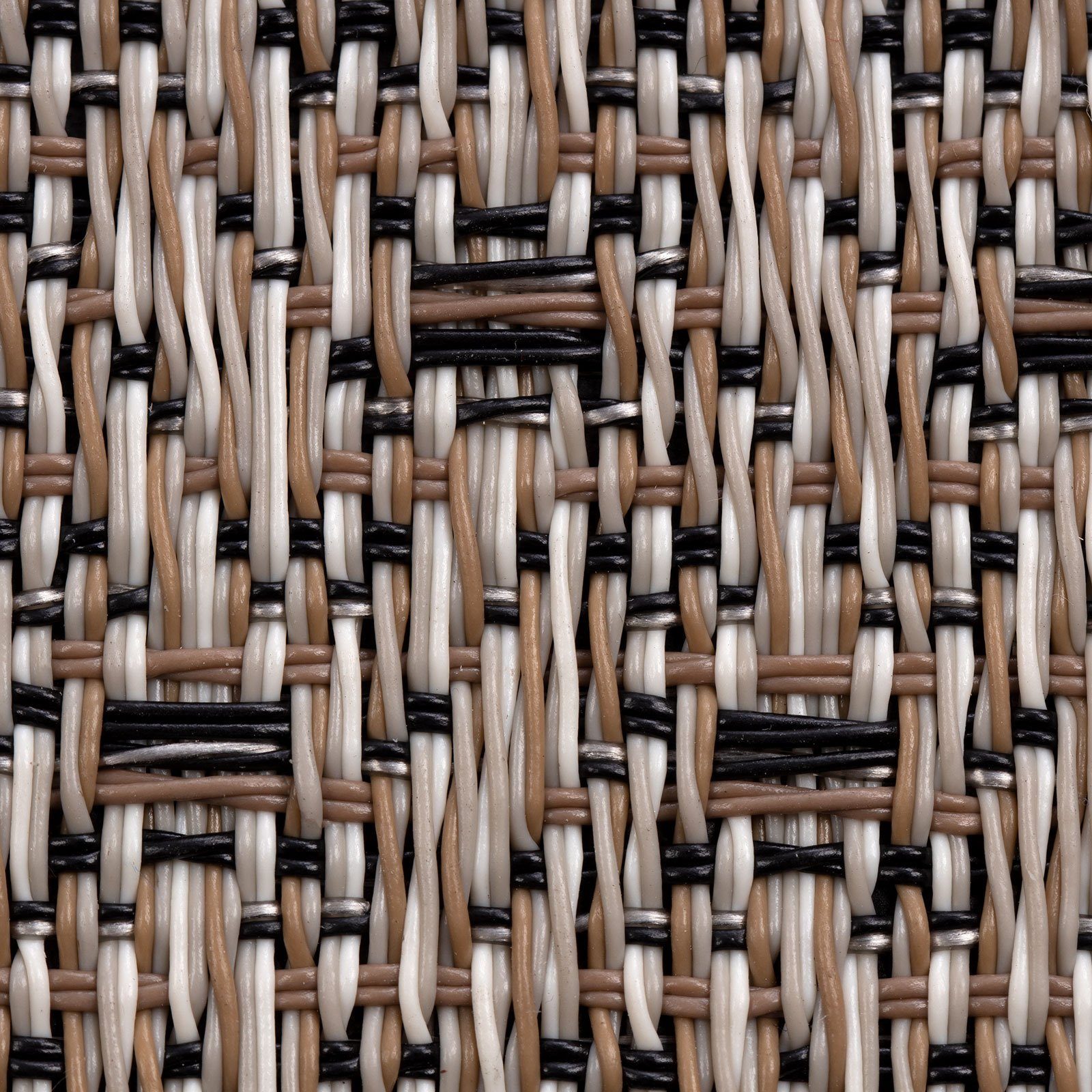 Karat Outdoorteppich Design Sardinia, als Läufer, Teppich oder Bodenbelag, rechteckig, für Balkon, Terrasse und Garten