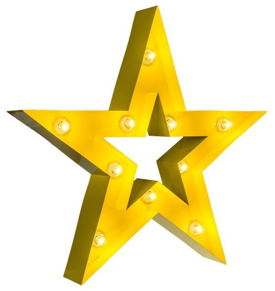 MARQUEE LIGHTS Dekolicht Star, ohne Leuchtmittel, günstig online kaufen