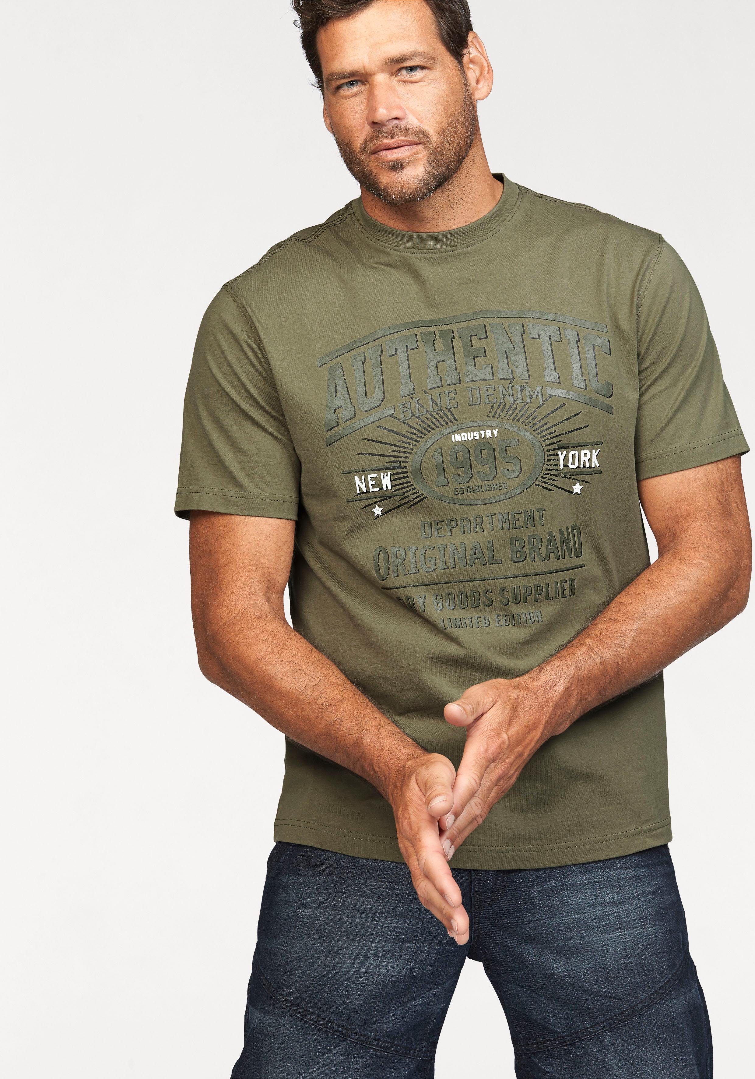Man's World T-Shirt Kurzarm, lässige Passform, günstig online kaufen