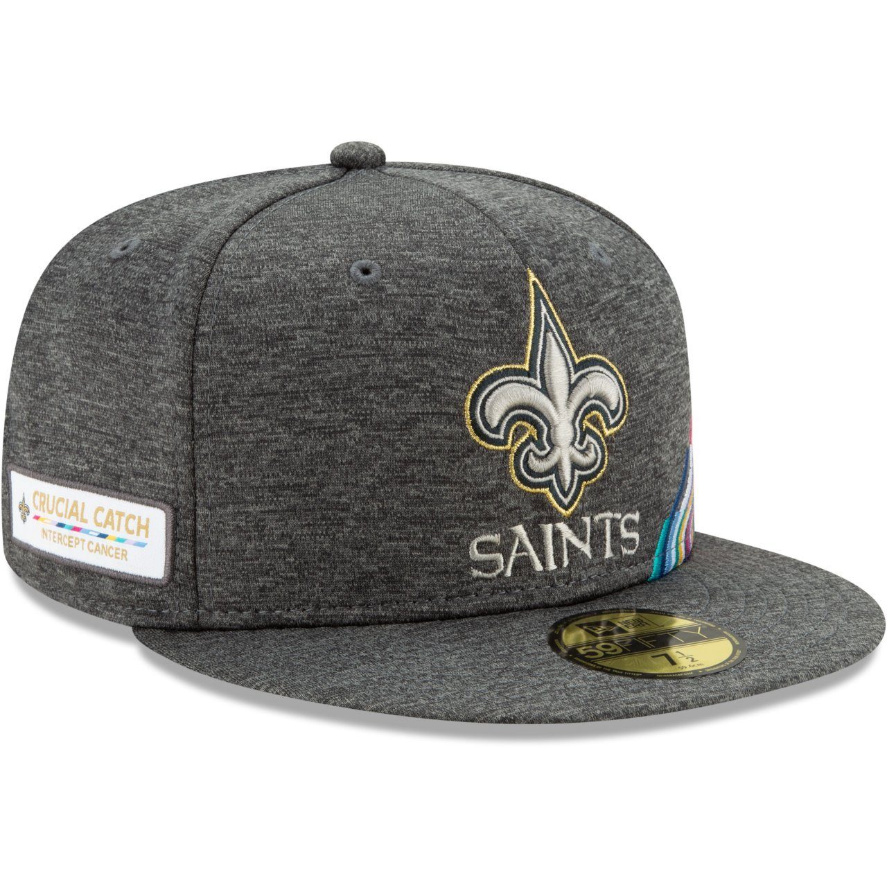New Era Fitted CRUCIAL Cap NFL Saints Teams Orleans CATCH 59Fifty New