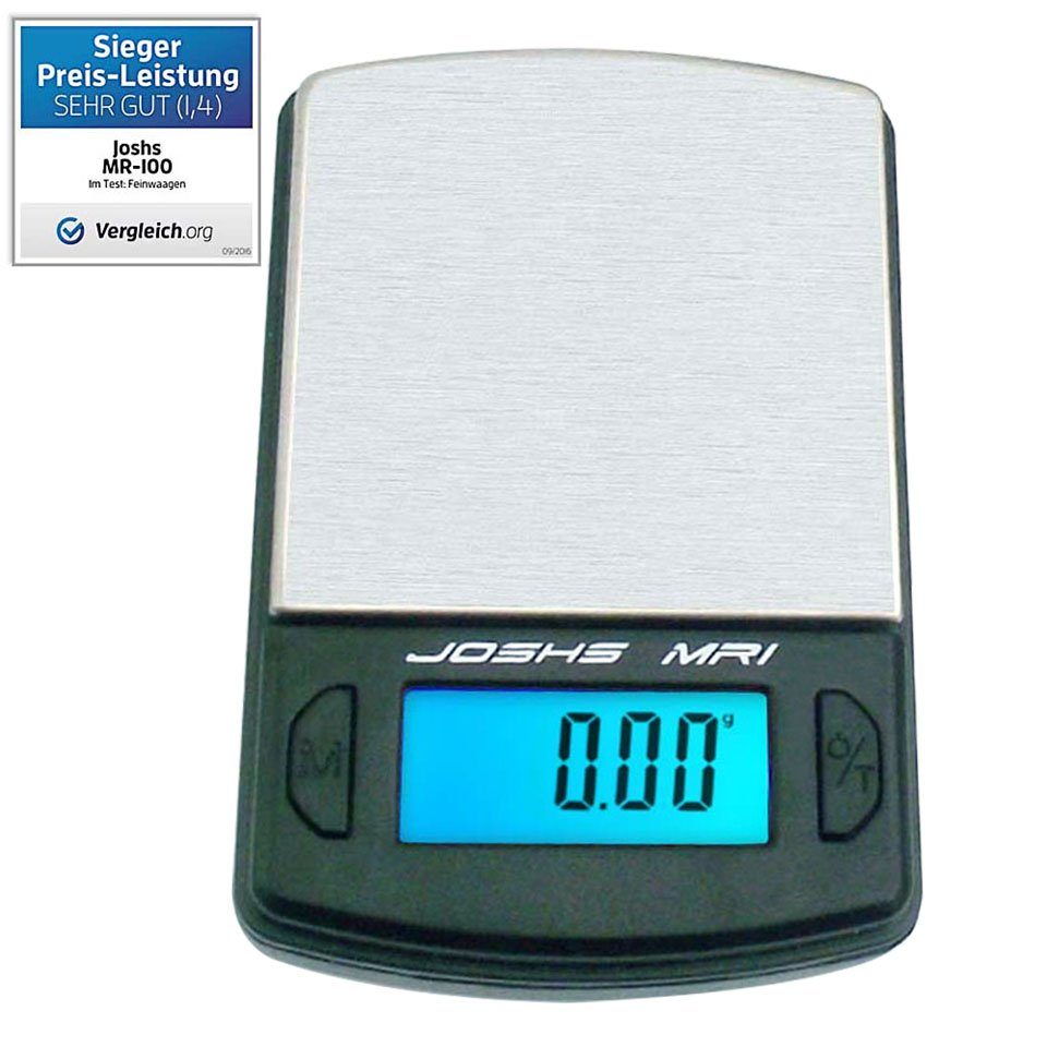 Feinwaage Digitale Taschenwaage MR1 - 100g x 0,01 g Feinwaage Goldwaage