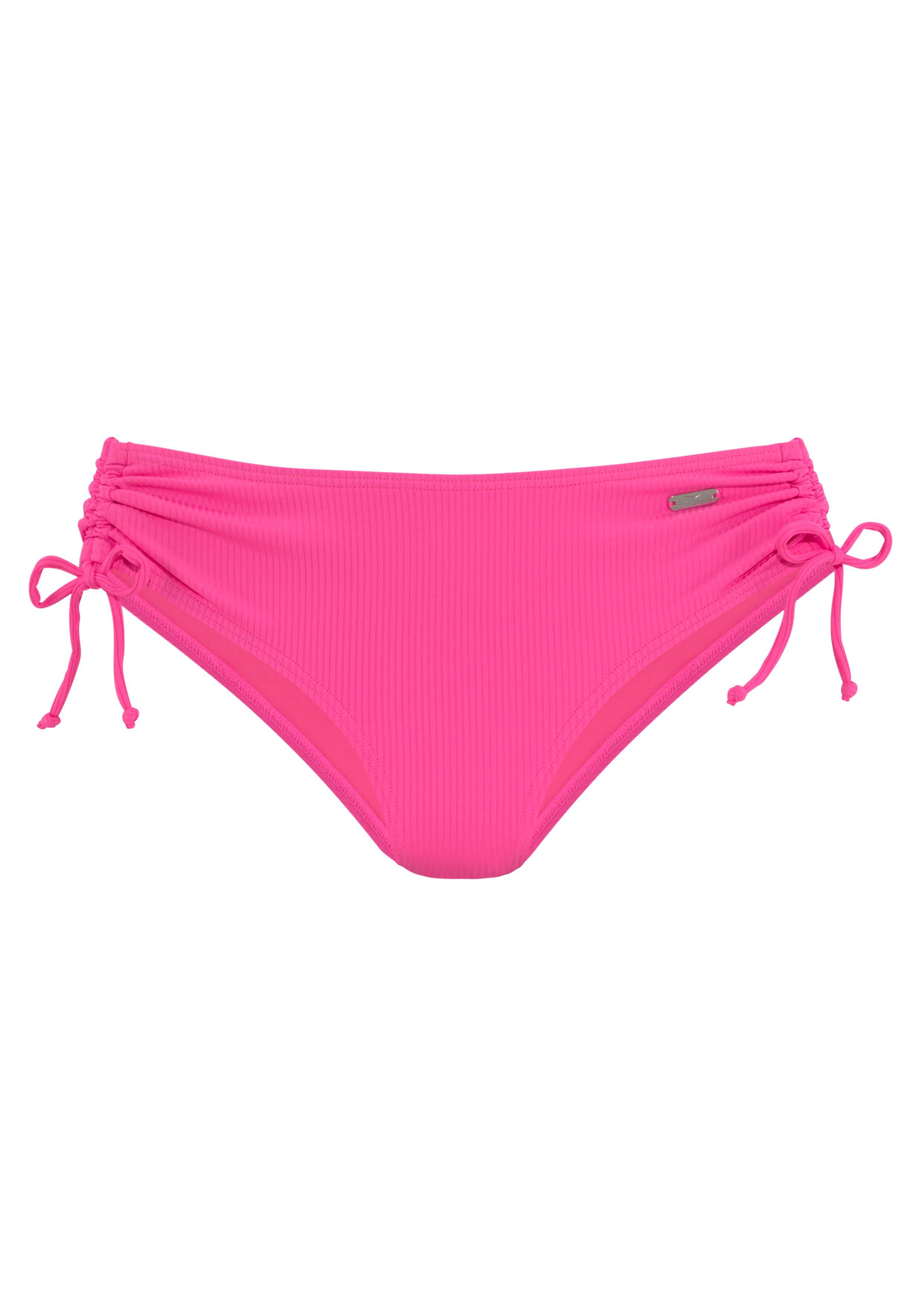 Venice Beach Bikini-Hose Lucky aus gerippter günstig online kaufen