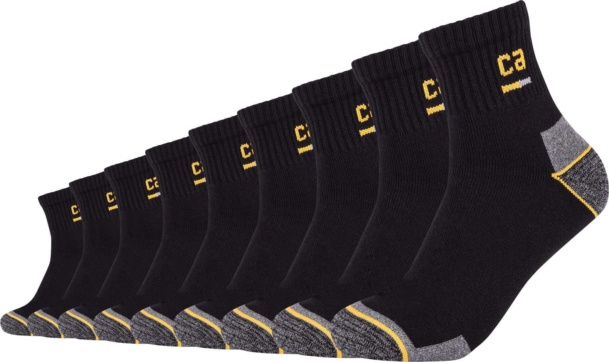 Camano Socken Unisex-Work-Kurzsocken 9 Paar Uni günstig online kaufen