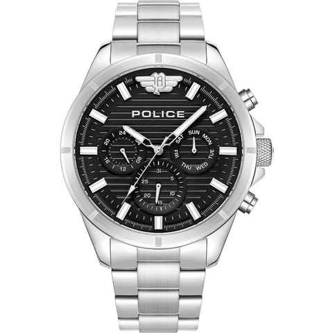 Police Multifunktionsuhr MALAWI, PEWJK2227806, Armbanduhr, Quarzuhr, Herrenuhr, Datum