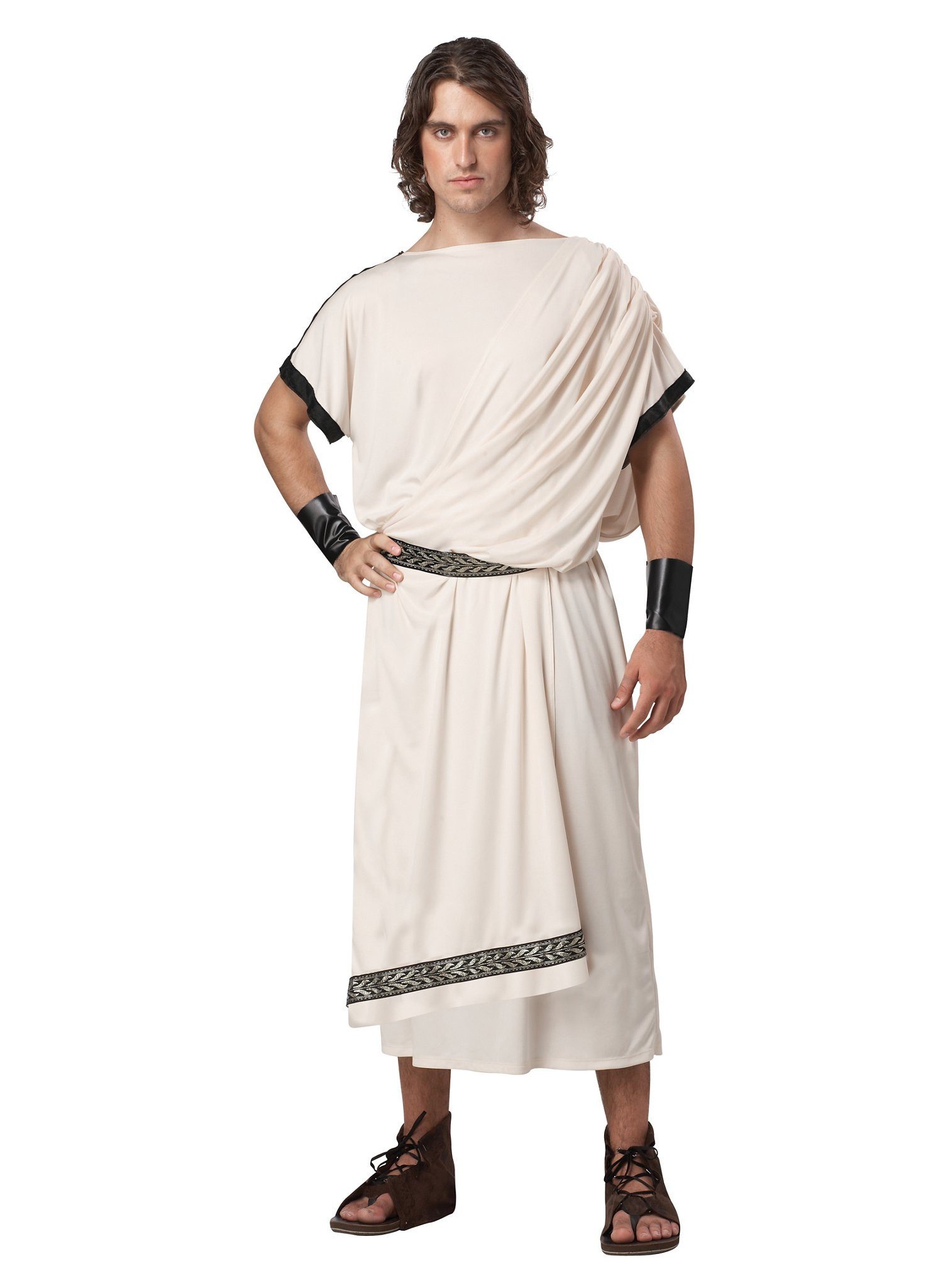 Metamorph Kostüm Antike Toga für Herren, Attraktive Alltagskleidung für Griechen und Römer