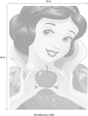 Komar Poster Snow White Portrait, Disney (1 St), Kinderzimmer, Schlafzimmer, Wohnzimmer