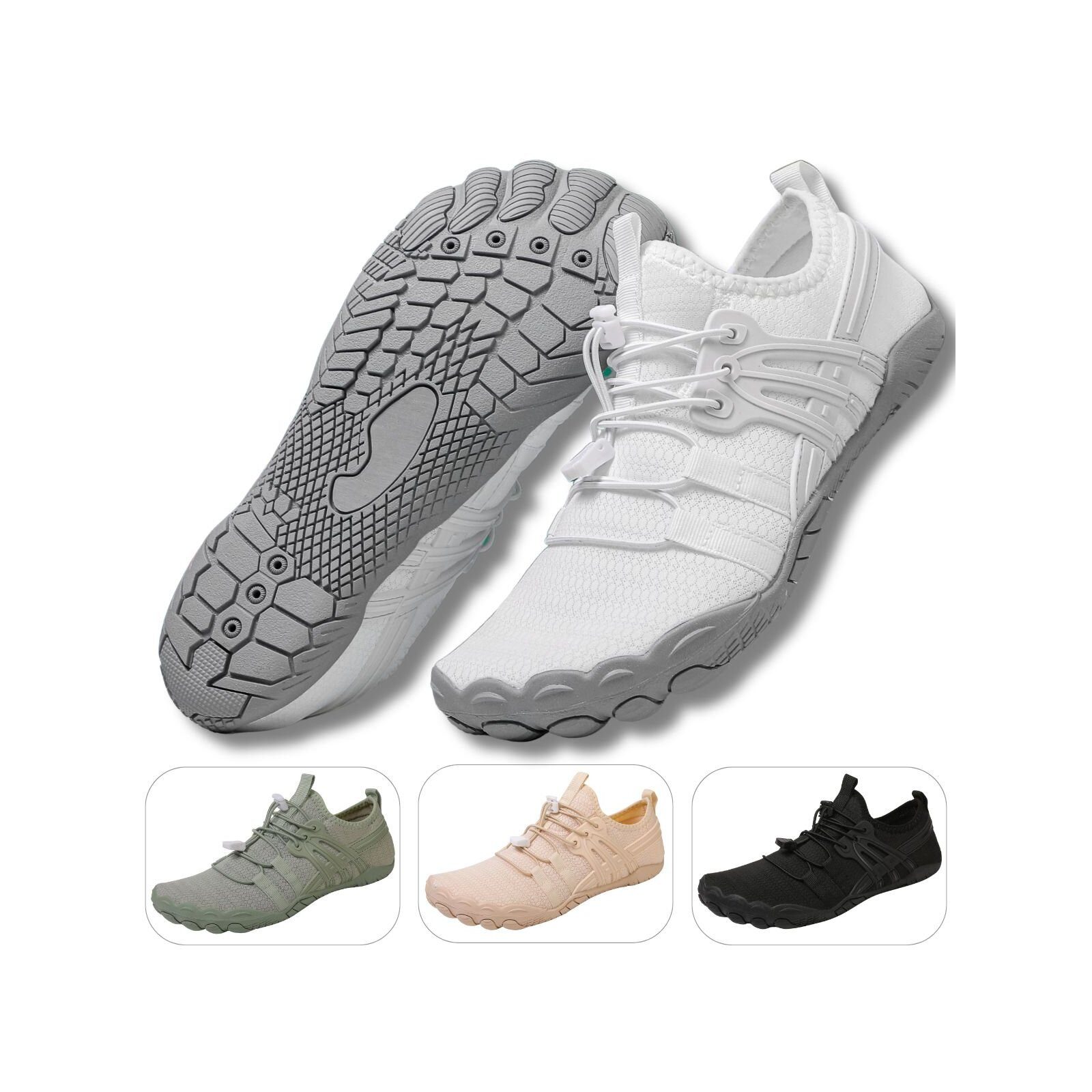 DOTALES Balancestep Barfußschuhe Damen & Herren Barfußschuhe Barfußschuh Das Original-Barfuß Sneaker, Minimalschuhe, Schnellverschluss