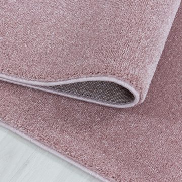 Teppich Kurzflor Teppich Roberto Rosa, Teppich Boss, rechteckig, Höhe: 11 mm