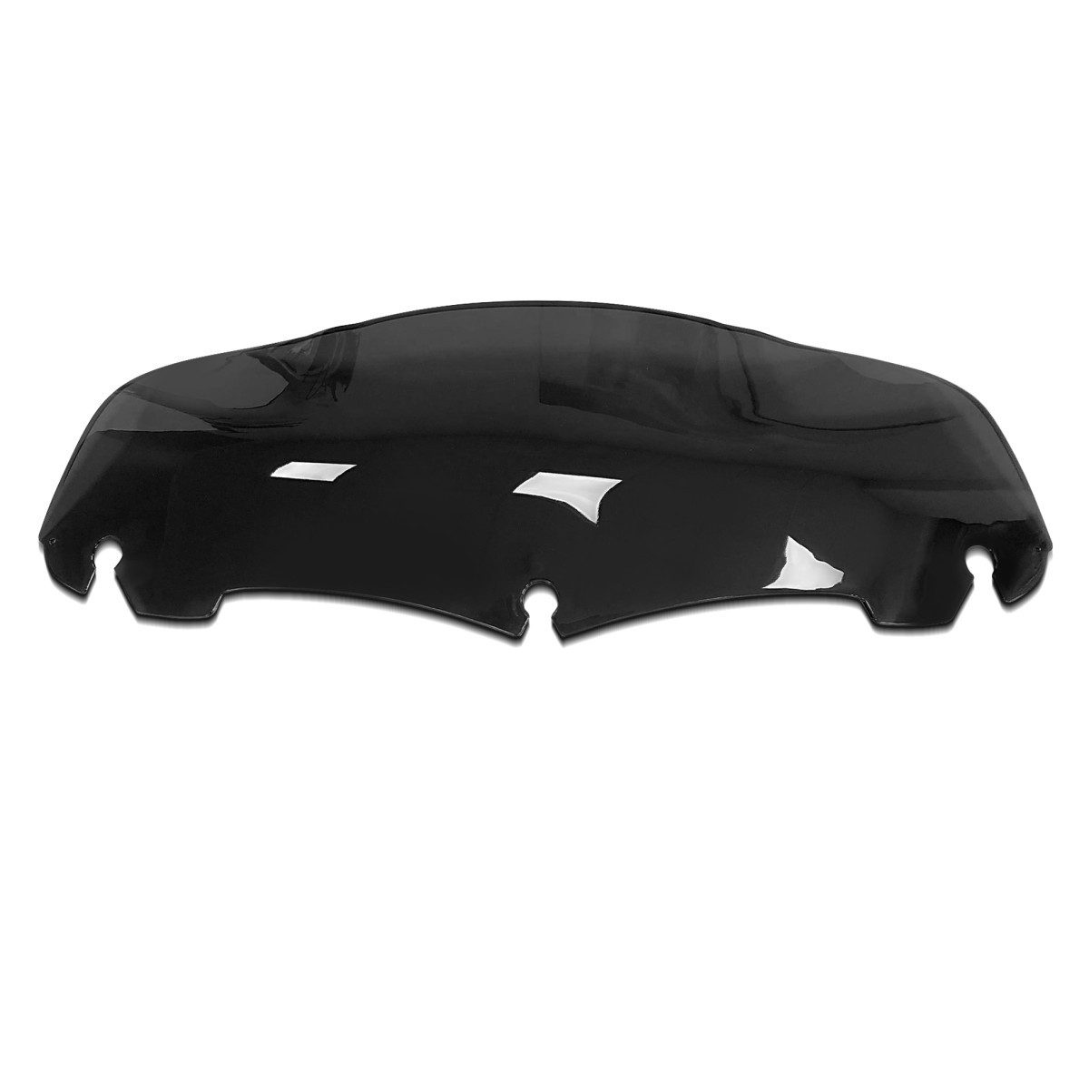 Motorradhelm-Visier Windschild 7" für Harley Davidson Electra-Street Glide 14-26 schwarz