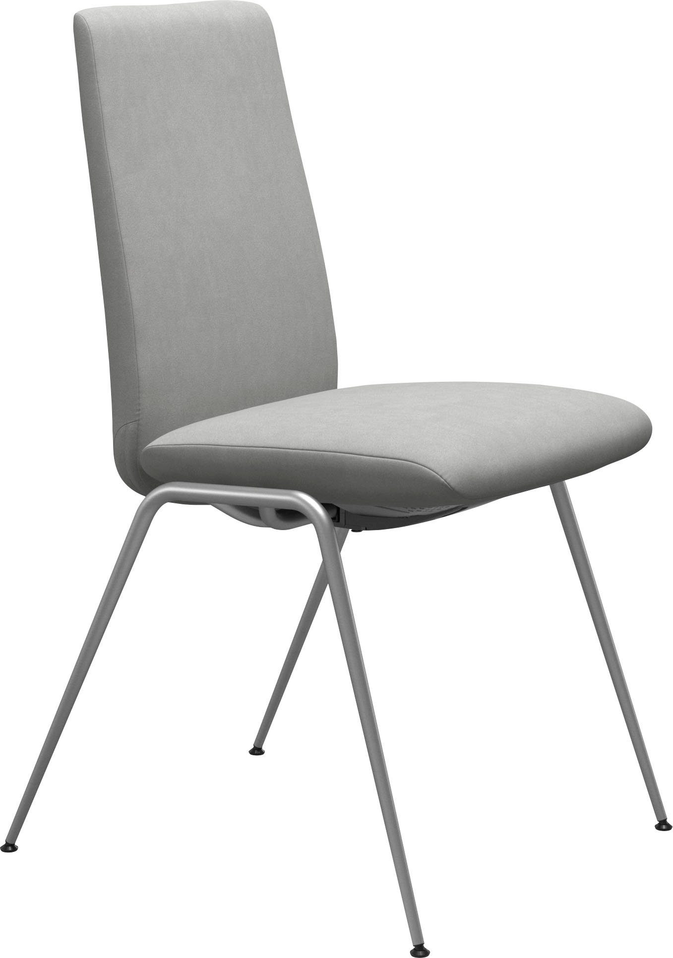 aus Stressless® mit in Low matt Chrom Stahl Laurel, Polsterstuhl Größe M, Back, Beinen