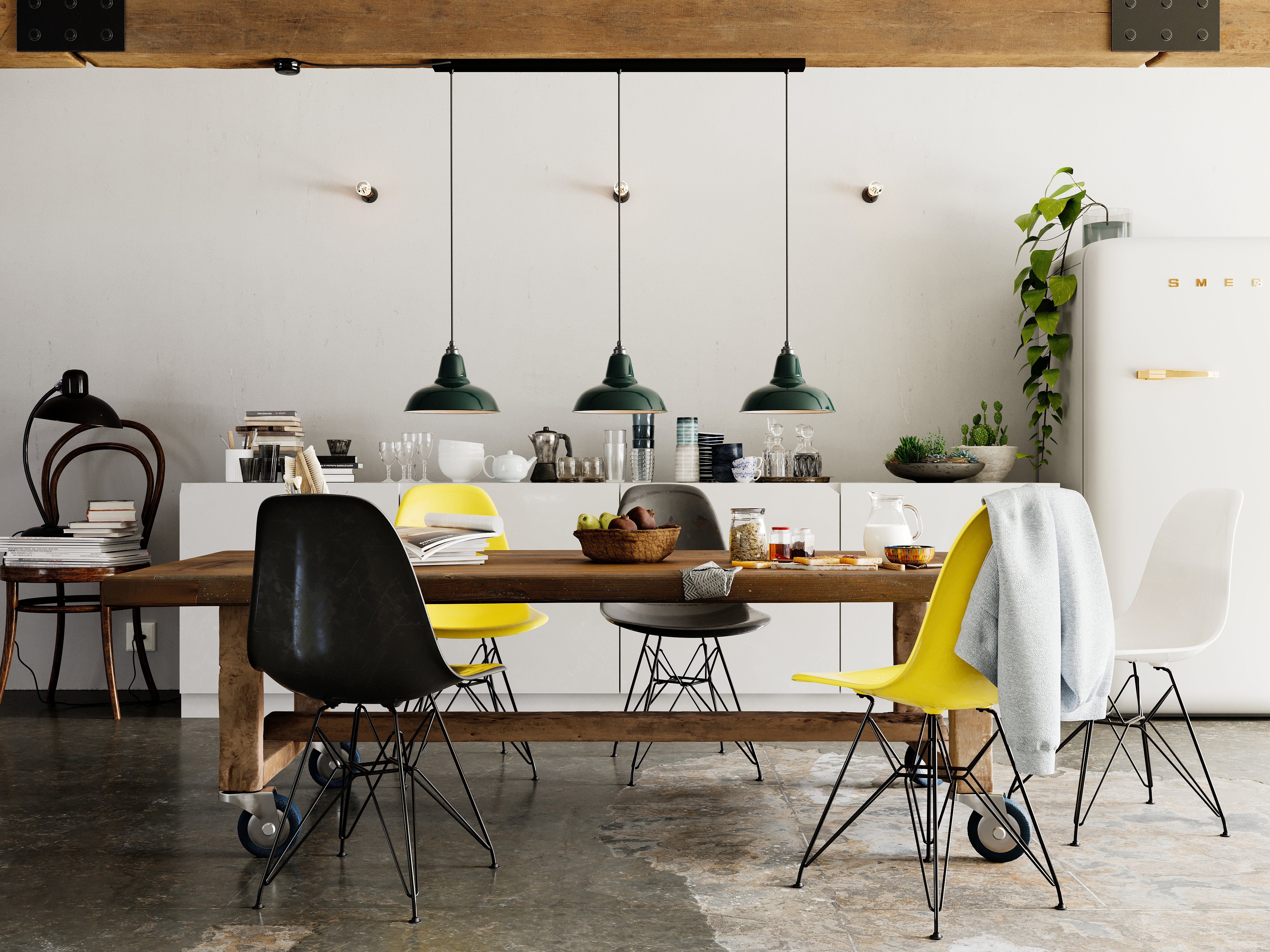 Relight Hängeleuchte Relight Newton, Emaille Industrieleuchte, 28cm, Emaill günstig online kaufen