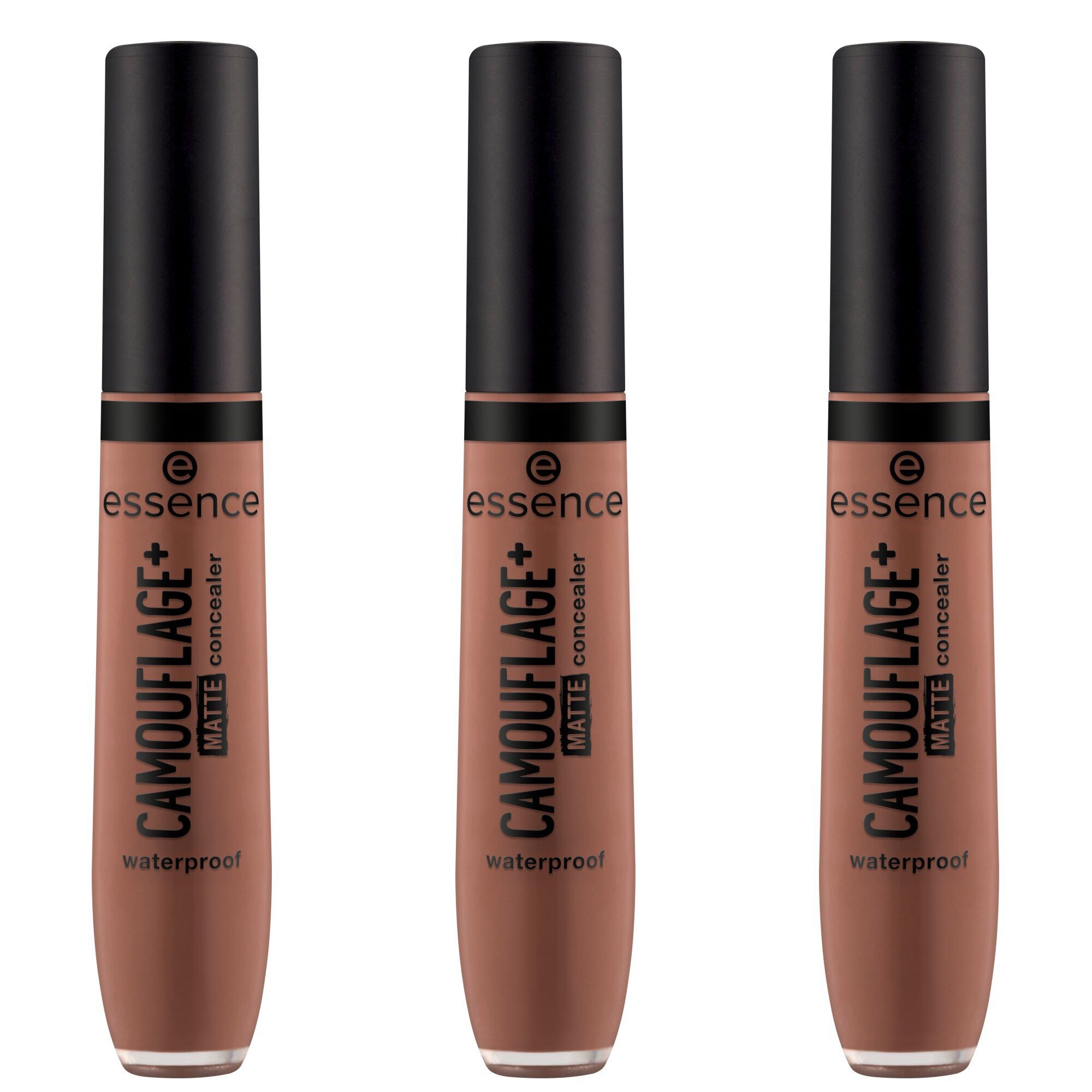 Essence Тональный крем CAMOUFLAGE+ MATTE concealer, 3-tlg., 3-tlg., hohe Deckkraft, mattierend, alle Hauttypen