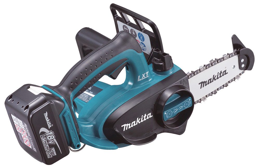 Makita Akku-Kettensäge DUC122Z, 1-tlg., Kompakte Top Handle Akku-Kettensäge für die professionelle Baumpflege