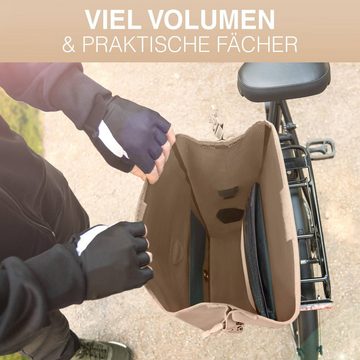 Valkental Fahrradrucksack ValkOcean Gepäckträgertasche aus recyceltem Plastik