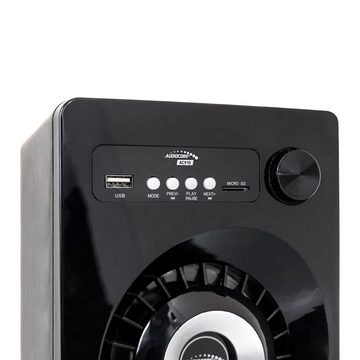 Audiocore AC910 2.1 Lautsprechersystem (Bluetooth, 55 W, AUX, USB, SD, UKW-Radio, inkl. Fernbedienung)