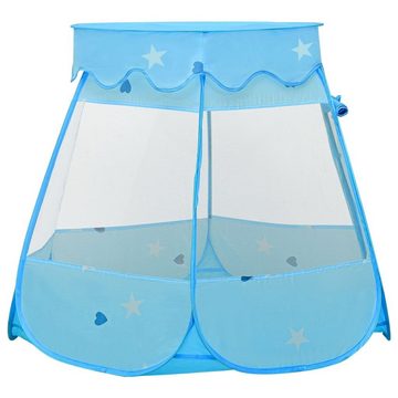 vidaXL Spielzelt Kinder-Spielzelt Blau 102x102x82 cm Bällebad