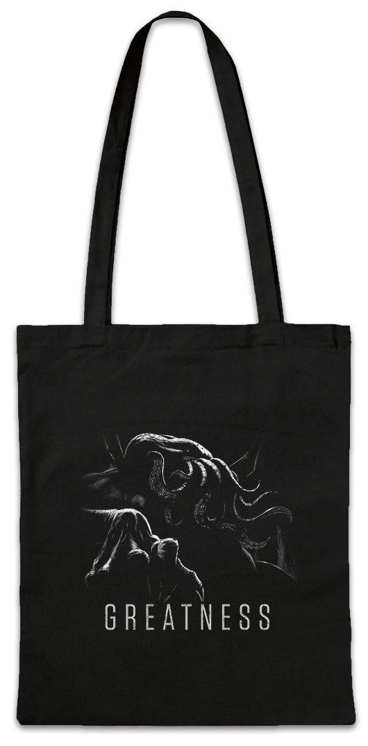 Beuteltasche Cthulhu Greatness Stofftasche Call Monster Horror Arkham H. P.