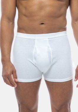 ESGE - Die Wäsche-Macher Retro Boxer 5er Pack - Doppelripp (Spar-Set, 5-St) Pant mit Eingriff - Baumwolle - Mit Eingriff - Ohne Seitennähte